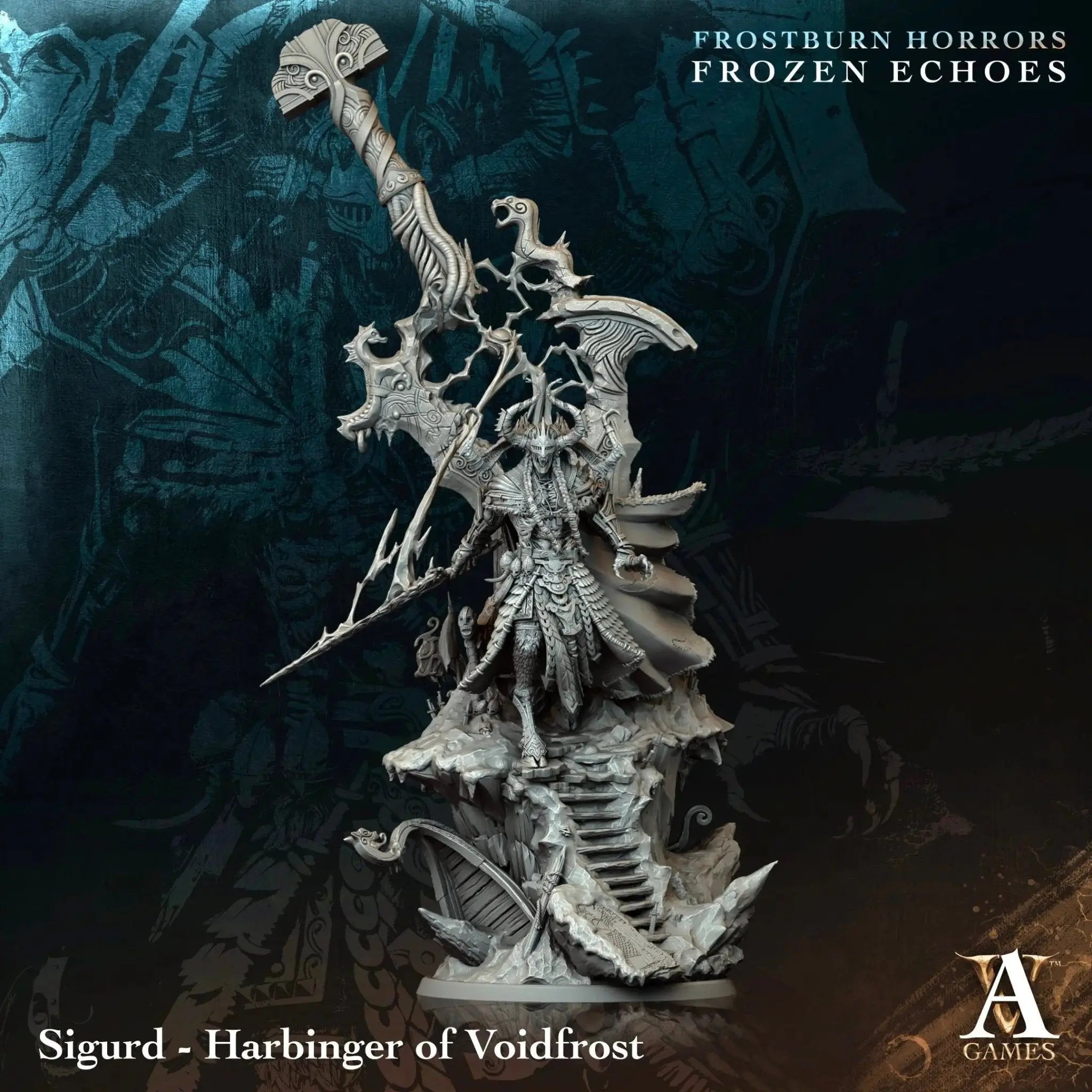 Frostburn Horrors - Frozen Echoes - STL Bundle - Archvillain Games