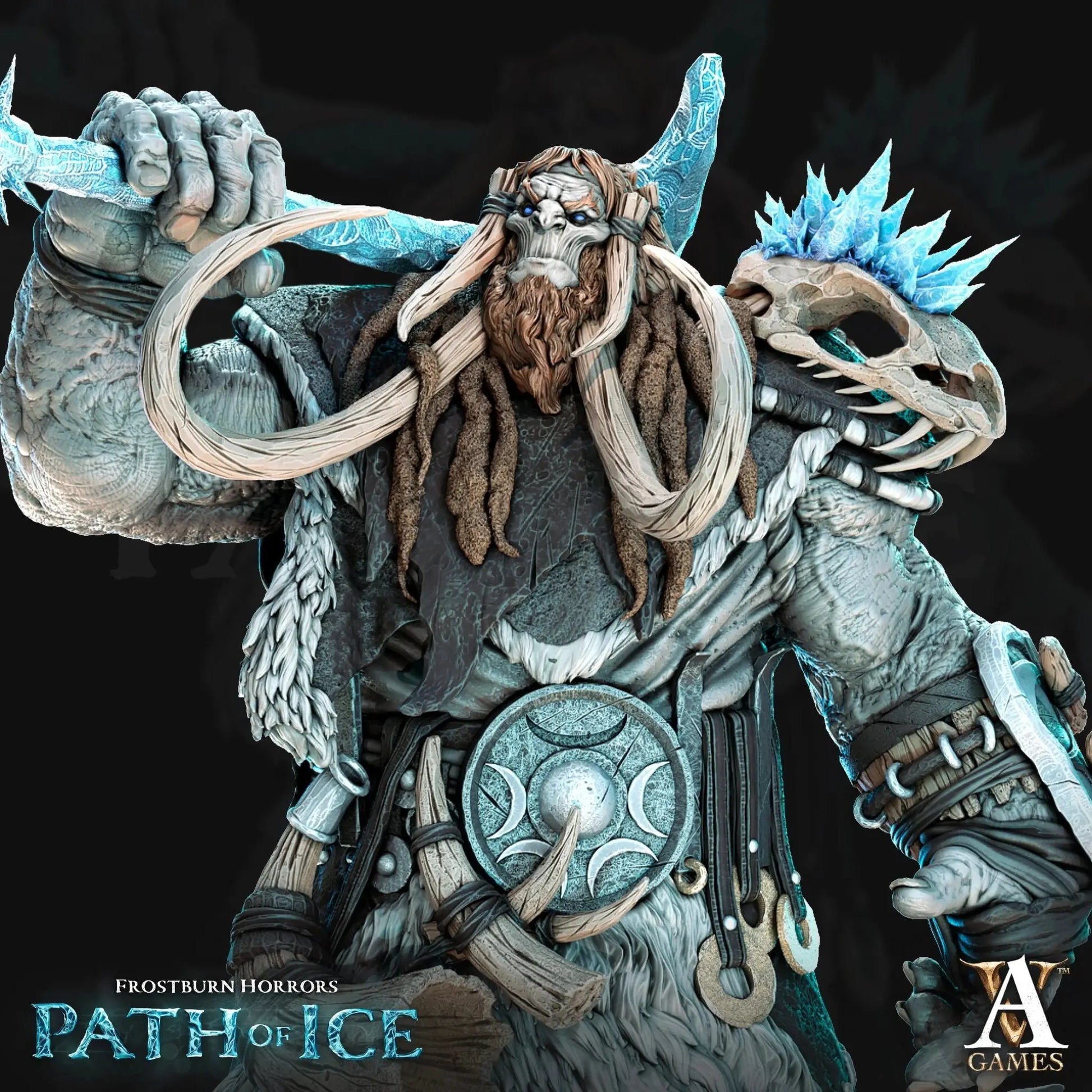 Frostburn Horrors - Path of Ice - STL Bundle - Archvillain Games