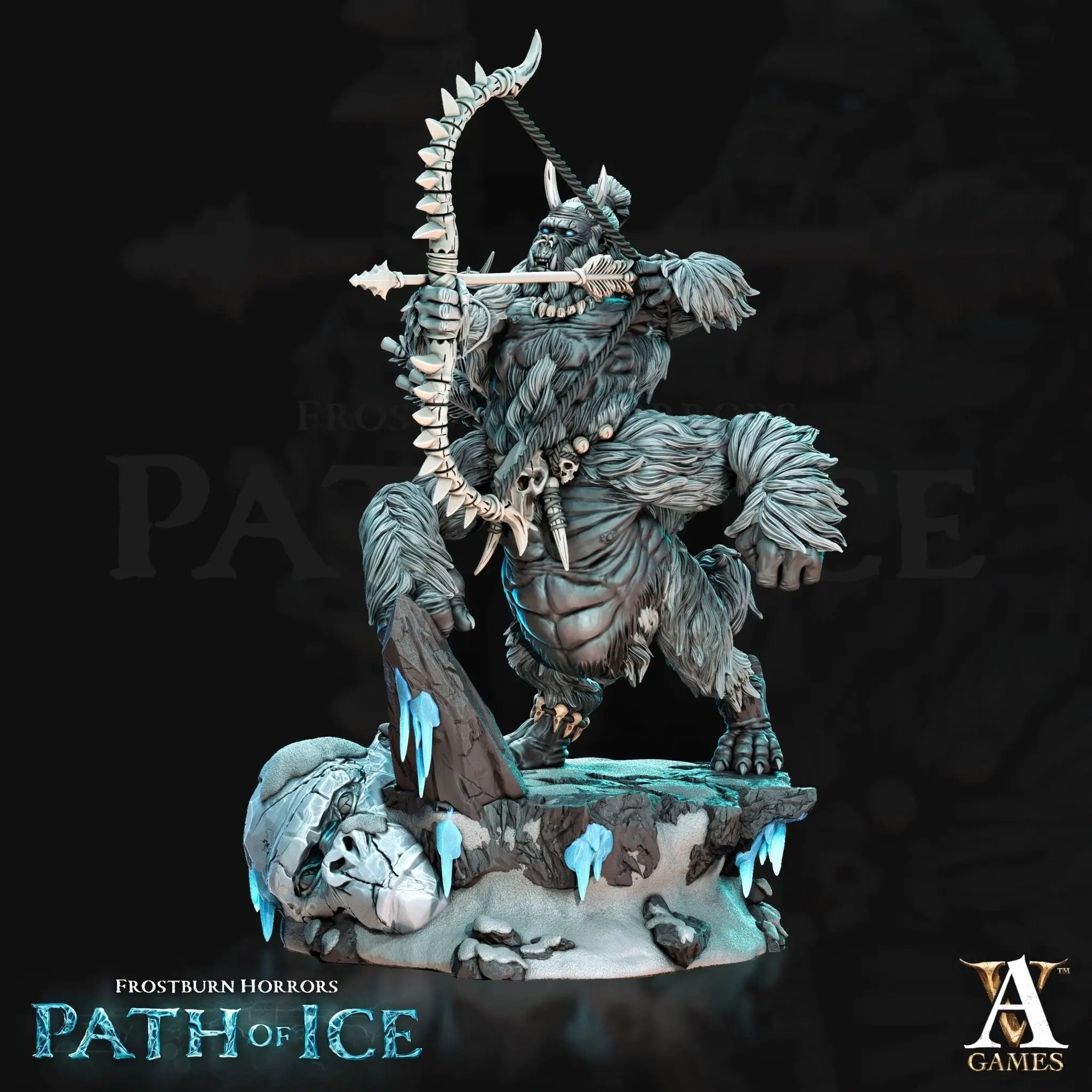 Frostburn Horrors - Path of Ice - STL Bundle - Archvillain Games