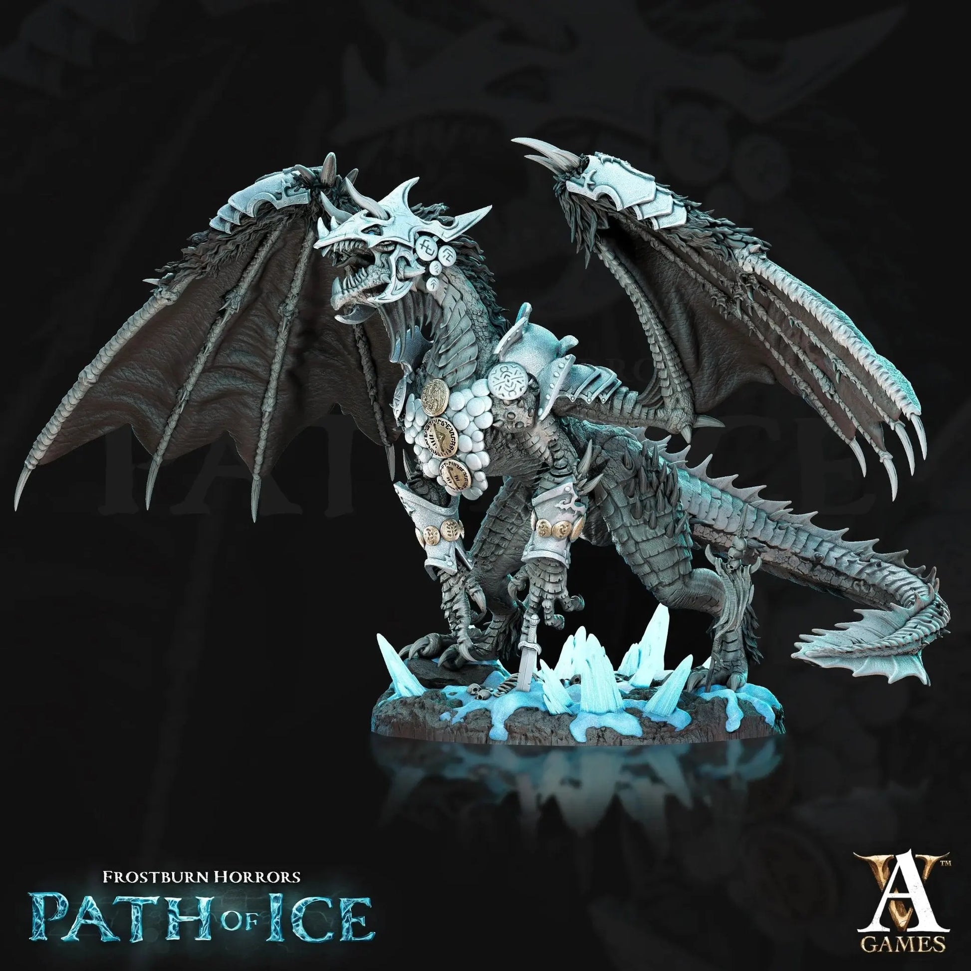 Frostburn Horrors - Path of Ice - STL Bundle - Archvillain Games