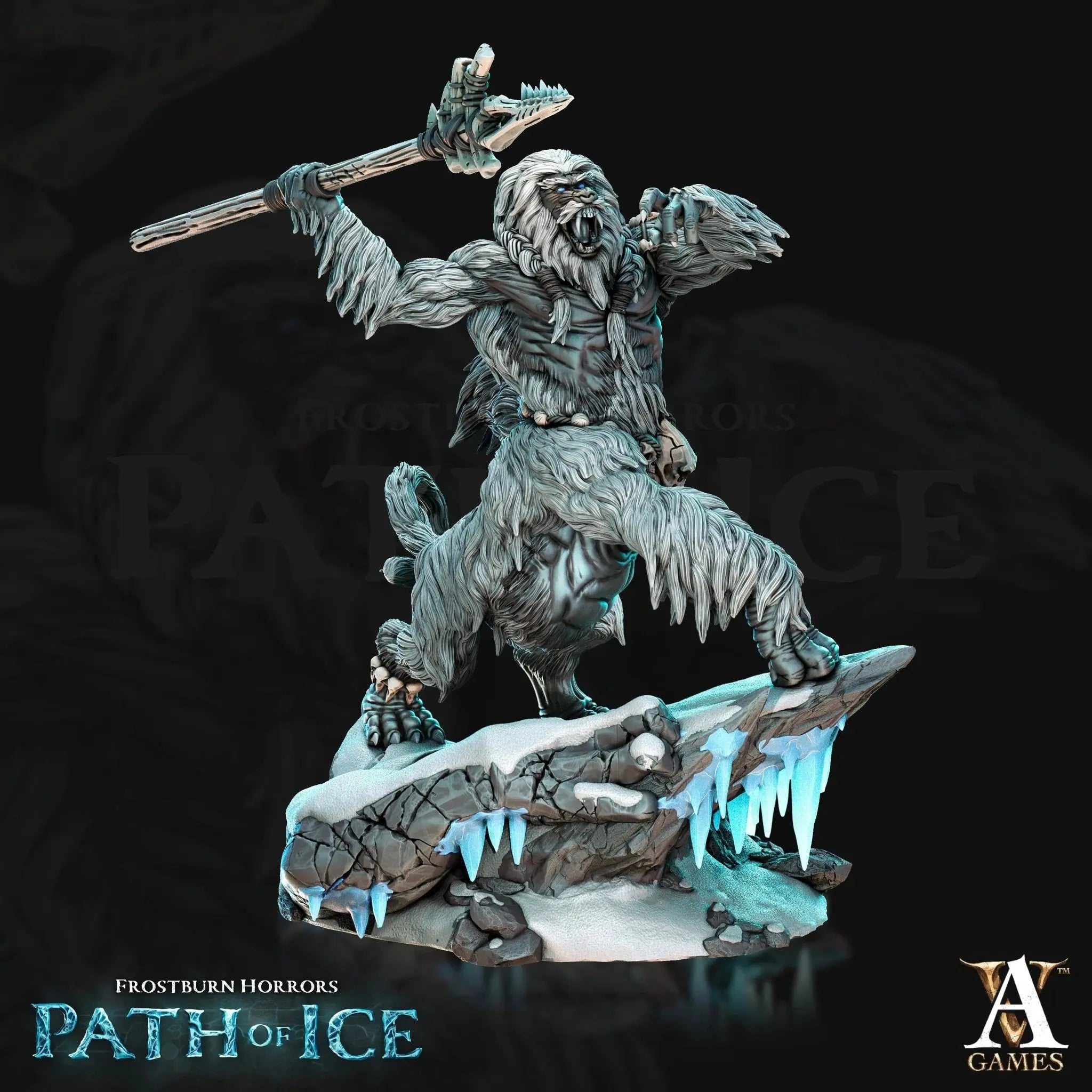 Frostburn Horrors - Path of Ice - STL Bundle - Archvillain Games