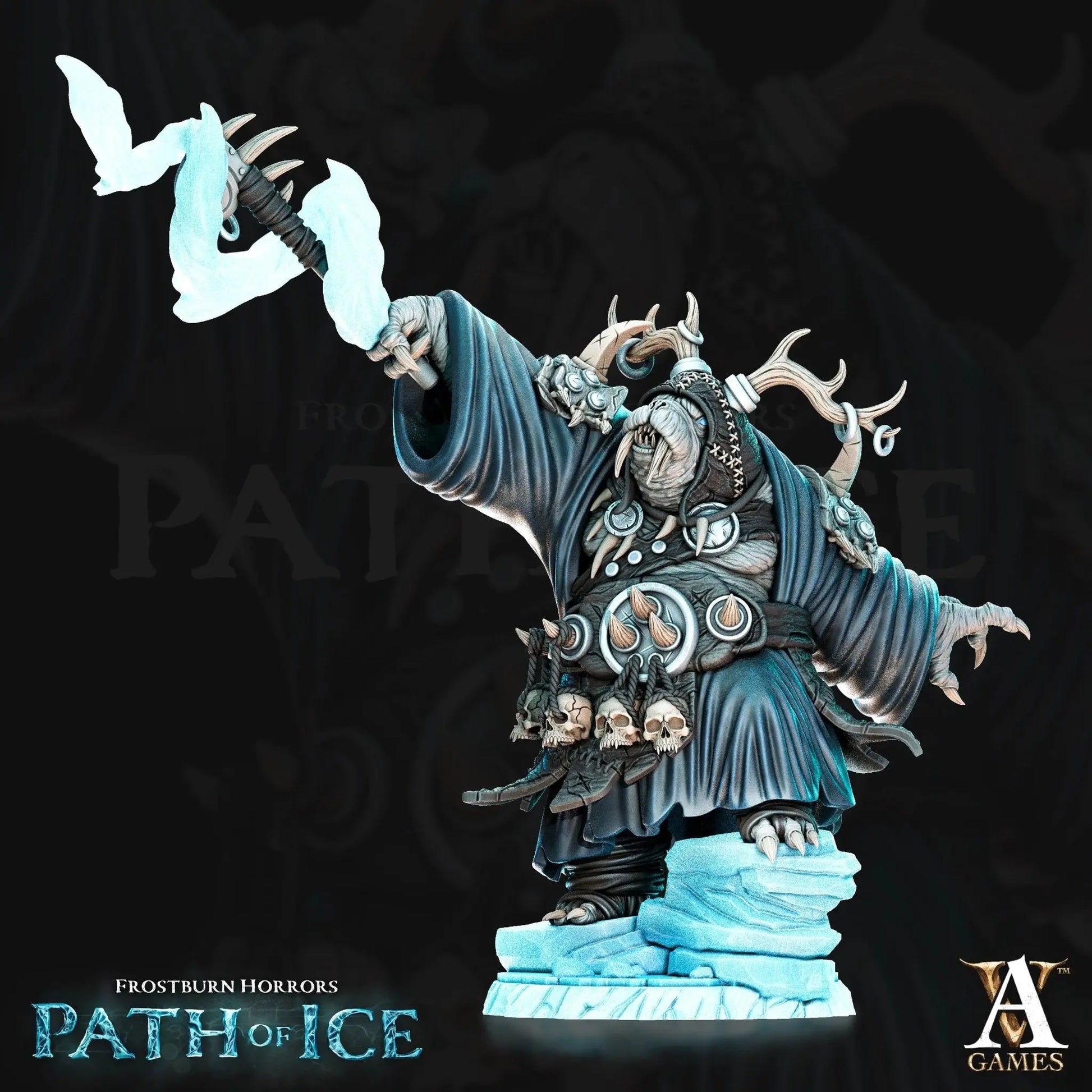 Frostburn Horrors - Path of Ice - STL Bundle - Archvillain Games