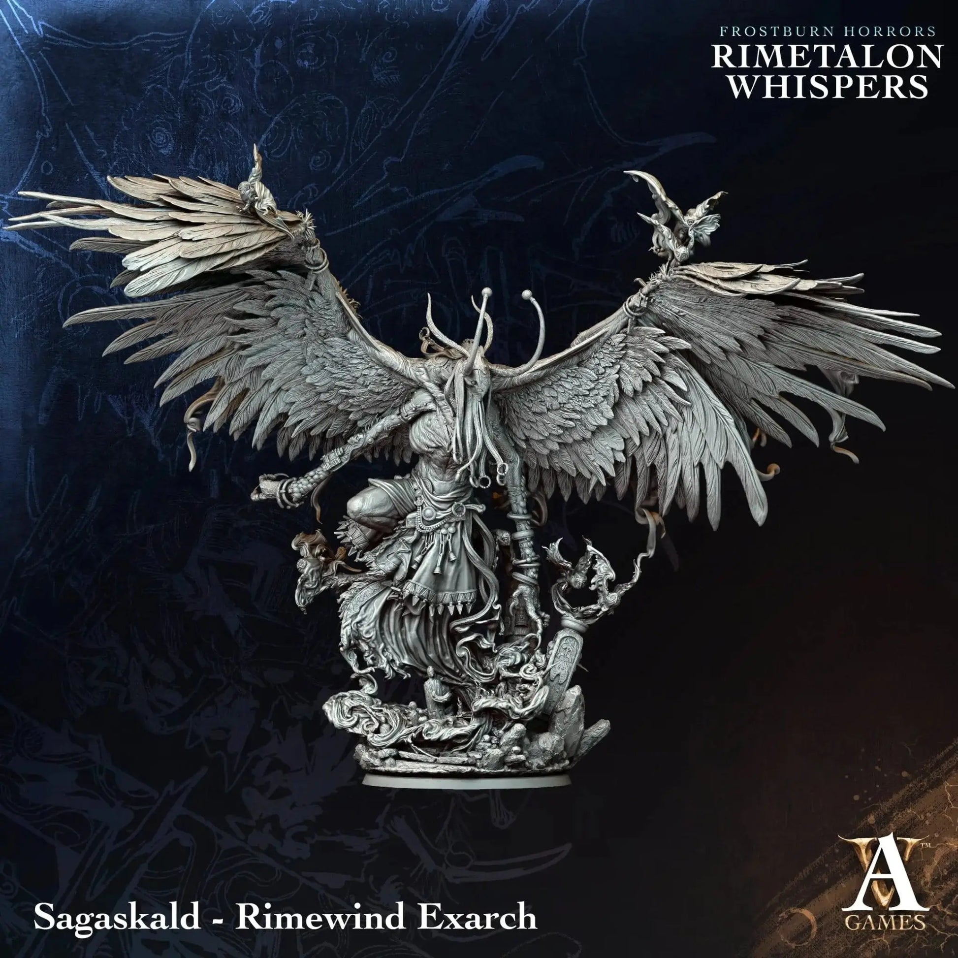 Frostburn Horrors - Rimetalon Whispers - STL Bundle - Archvillain Games