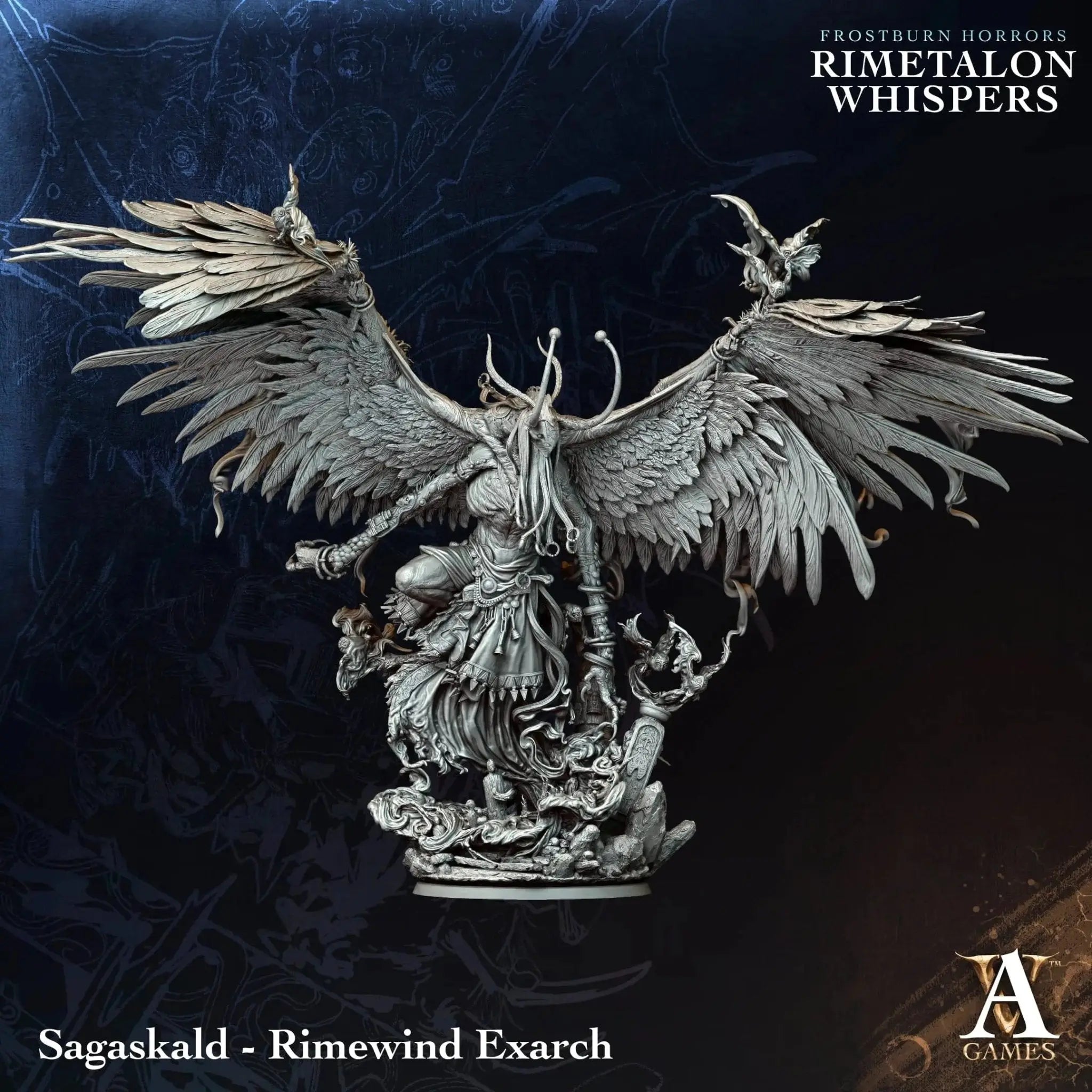 Frostburn Horrors - Rimetalon Whispers - STL Bundle - Archvillain Games