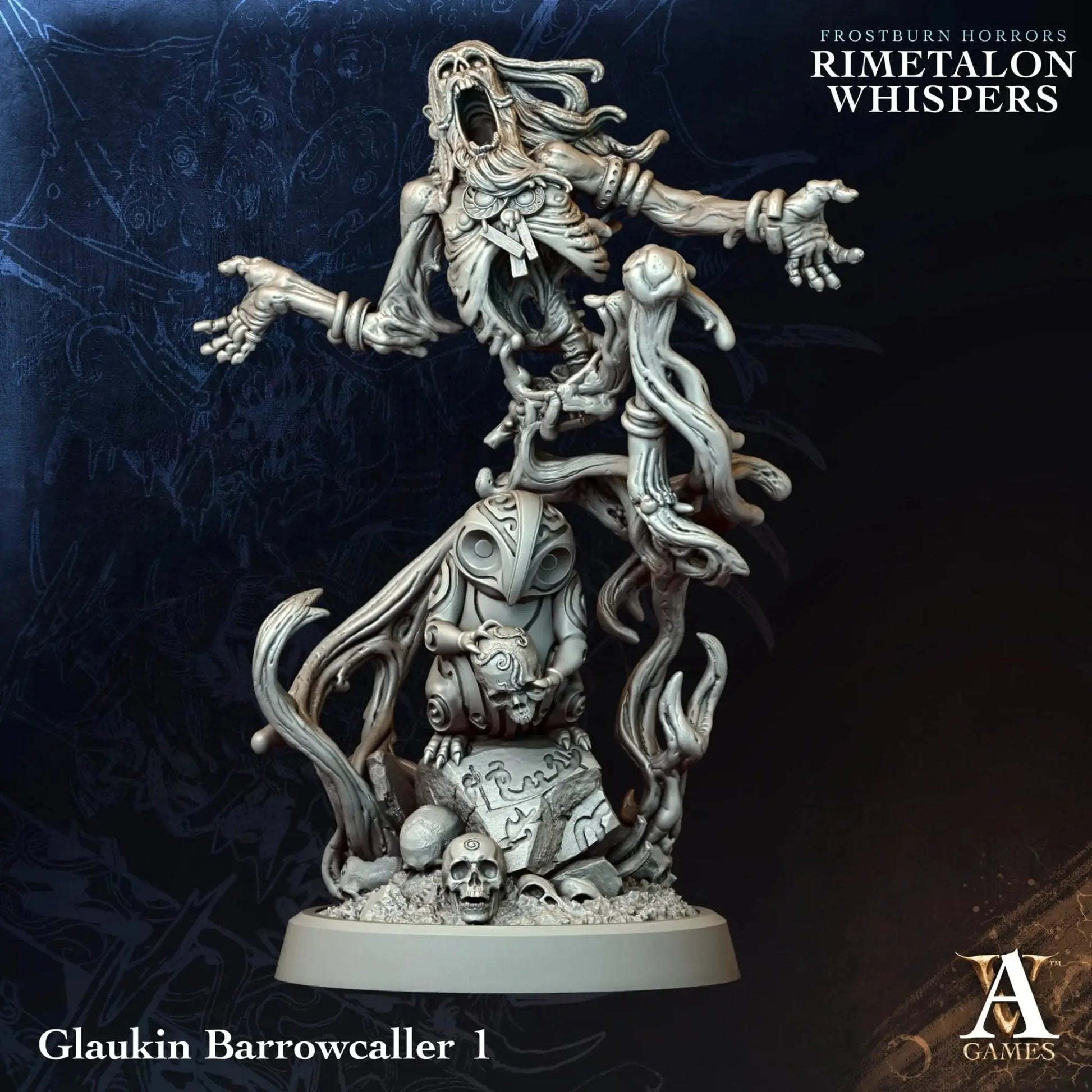Frostburn Horrors - Rimetalon Whispers - STL Bundle - Archvillain Games