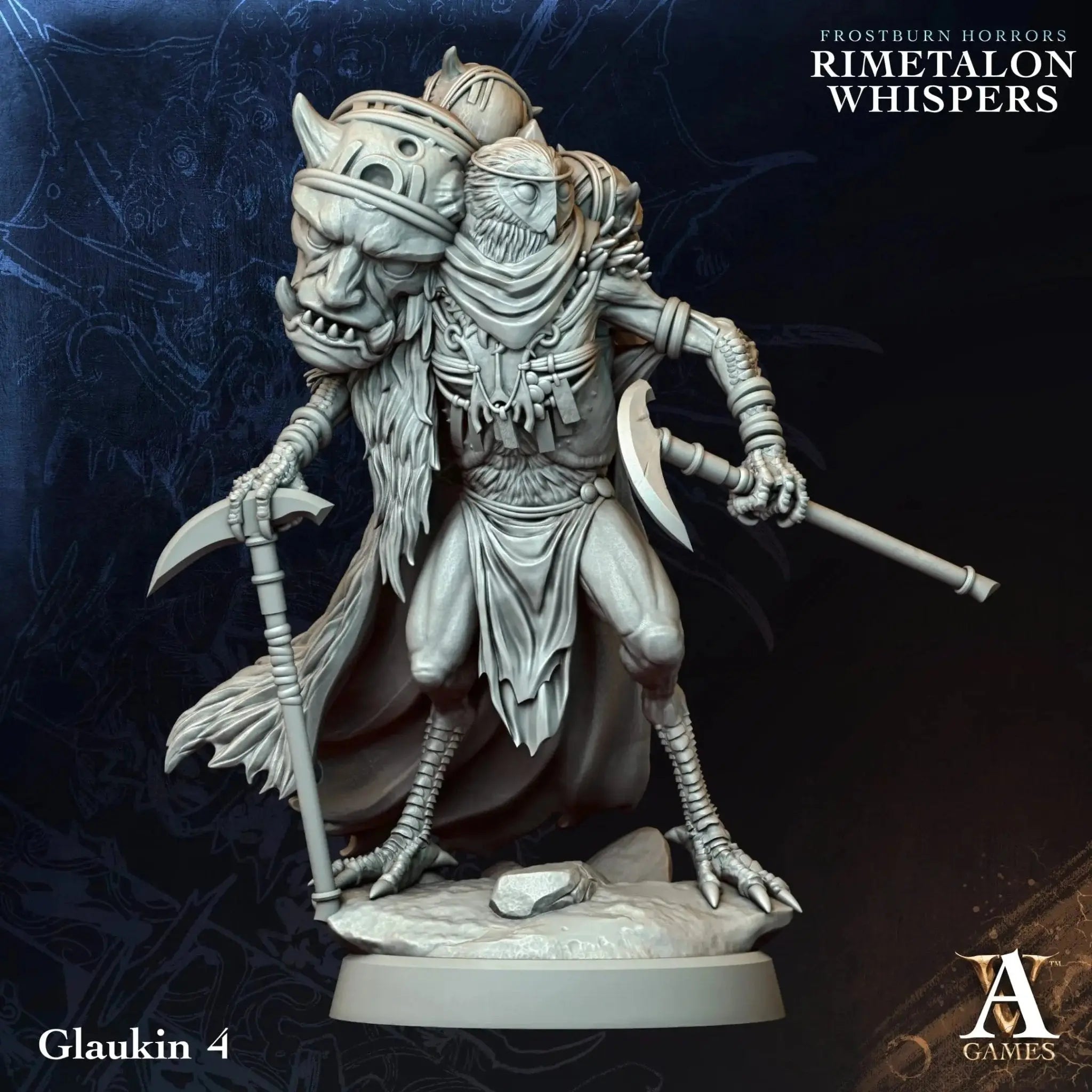 Frostburn Horrors - Rimetalon Whispers - STL Bundle - Archvillain