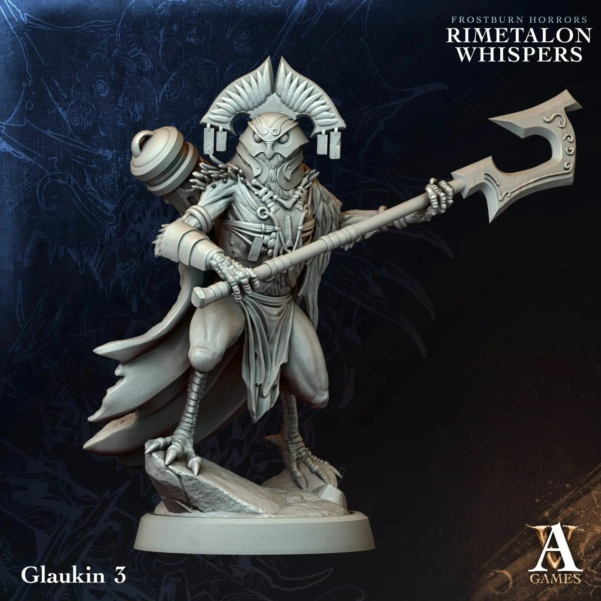Frostburn Horrors - Rimetalon Whispers - STL Bundle - Archvillain Games