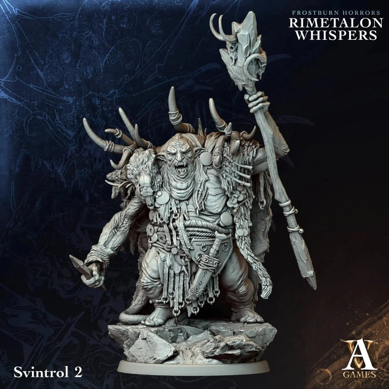 Frostburn Horrors - Rimetalon Whispers - STL Bundle - Archvillain Games