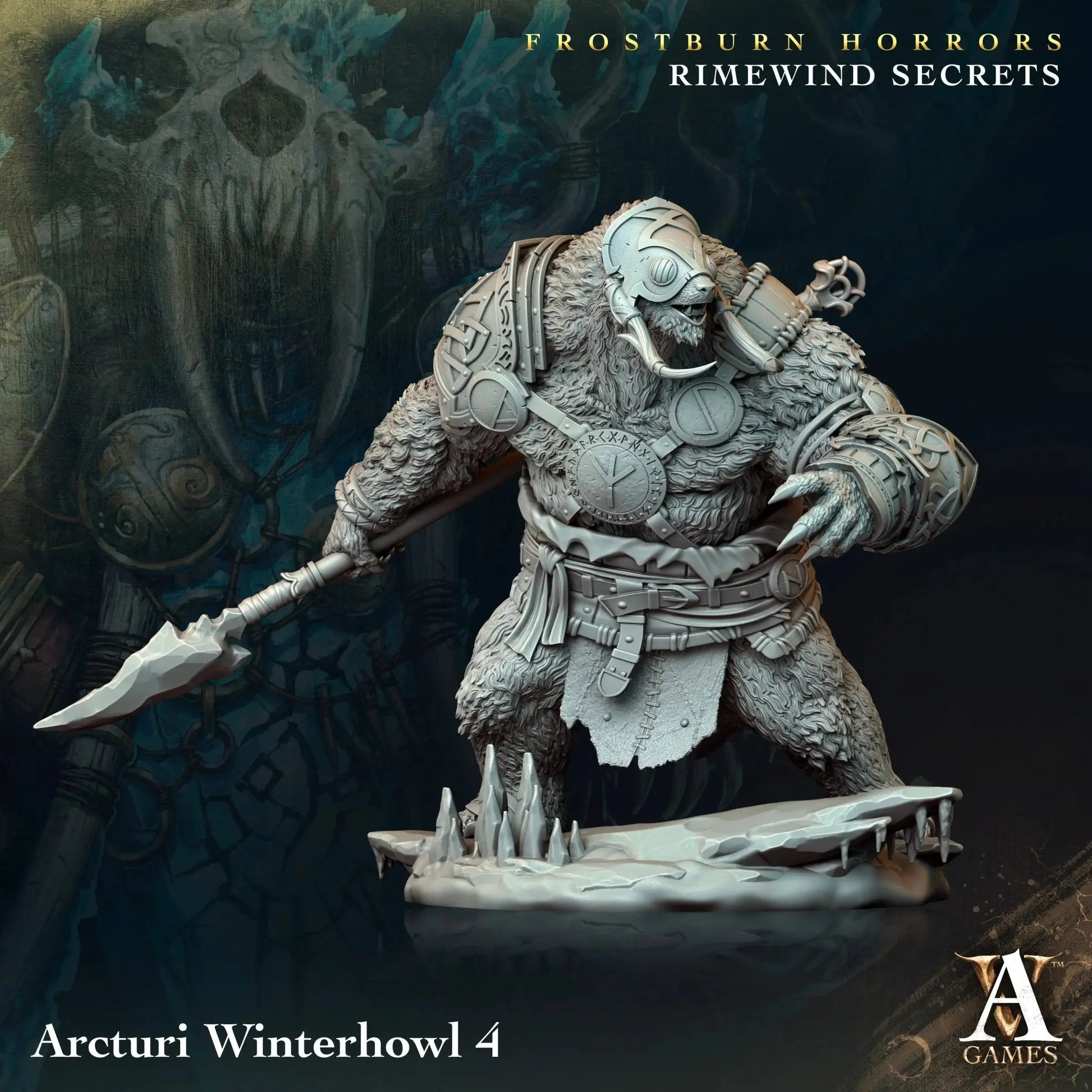 Frostburn Horrors - Rimewind Secrets - STL Bundle - Archvillain Games
