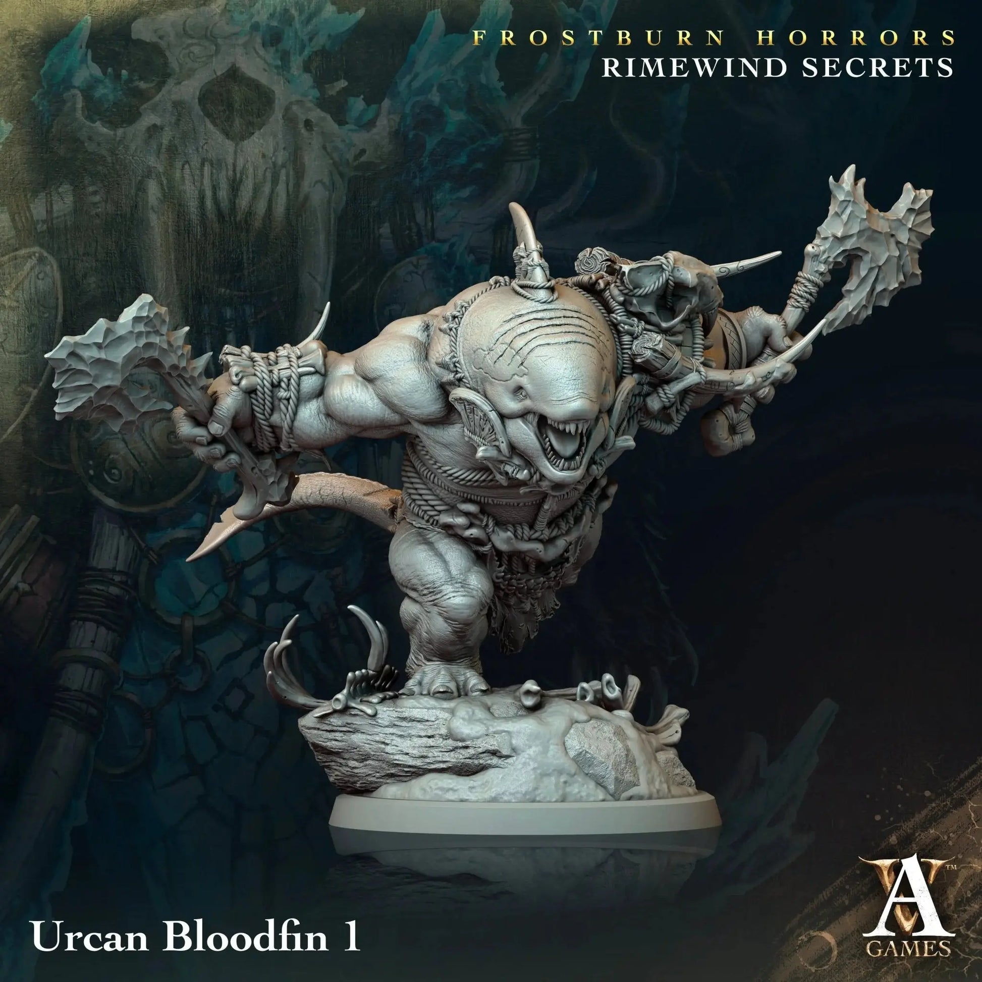 Frostburn Horrors - Rimewind Secrets - STL Bundle - Archvillain Games