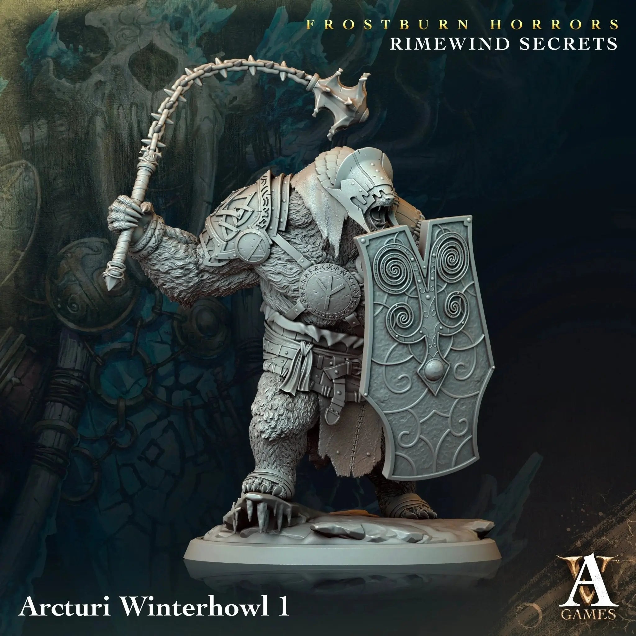 Frostburn Horrors - Rimewind Secrets - STL Bundle - Archvillain Games