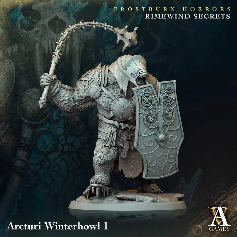 Frostburn Horrors - Rimewind Secrets - STL Bundle - Archvillain Games