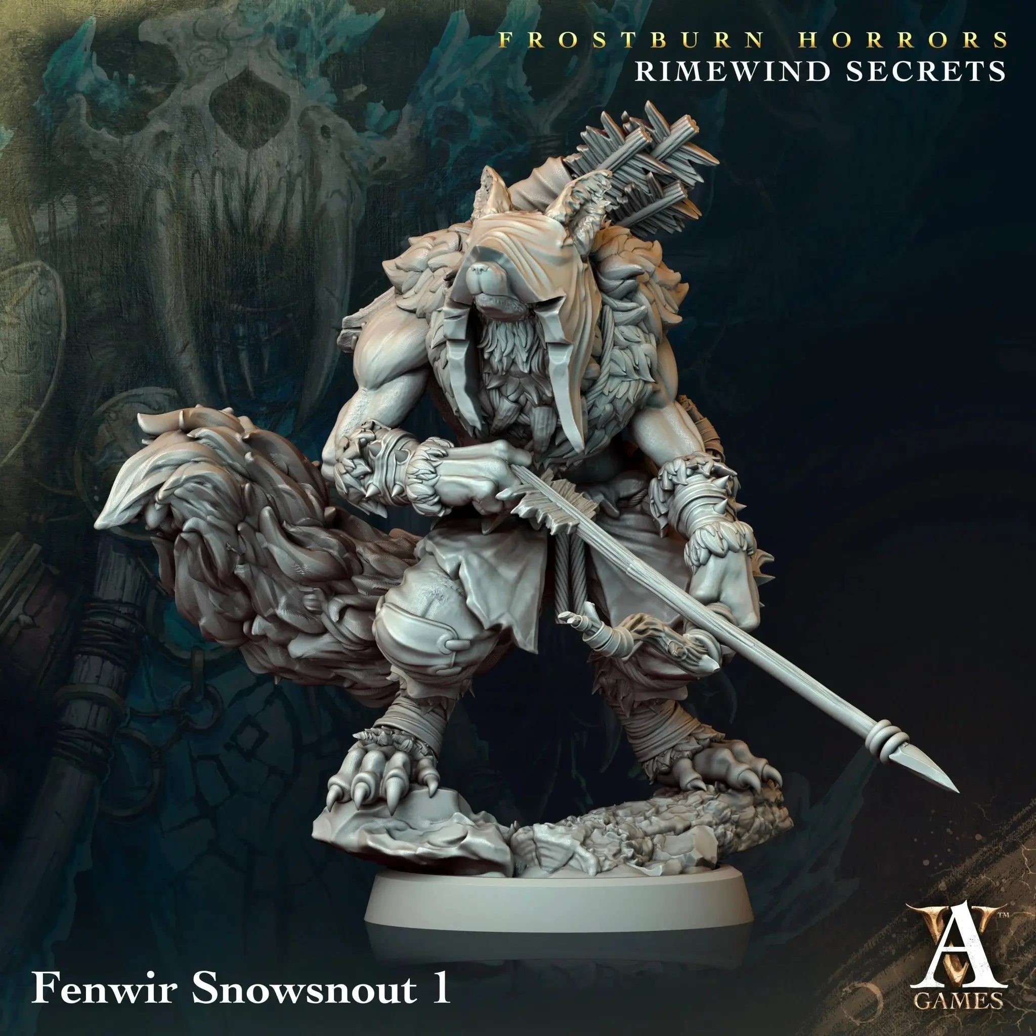 Frostburn Horrors - Rimewind Secrets - STL Bundle - Archvillain Games
