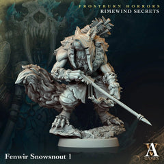 Frostburn Horrors - Rimewind Secrets - STL Bundle - Archvillain Games