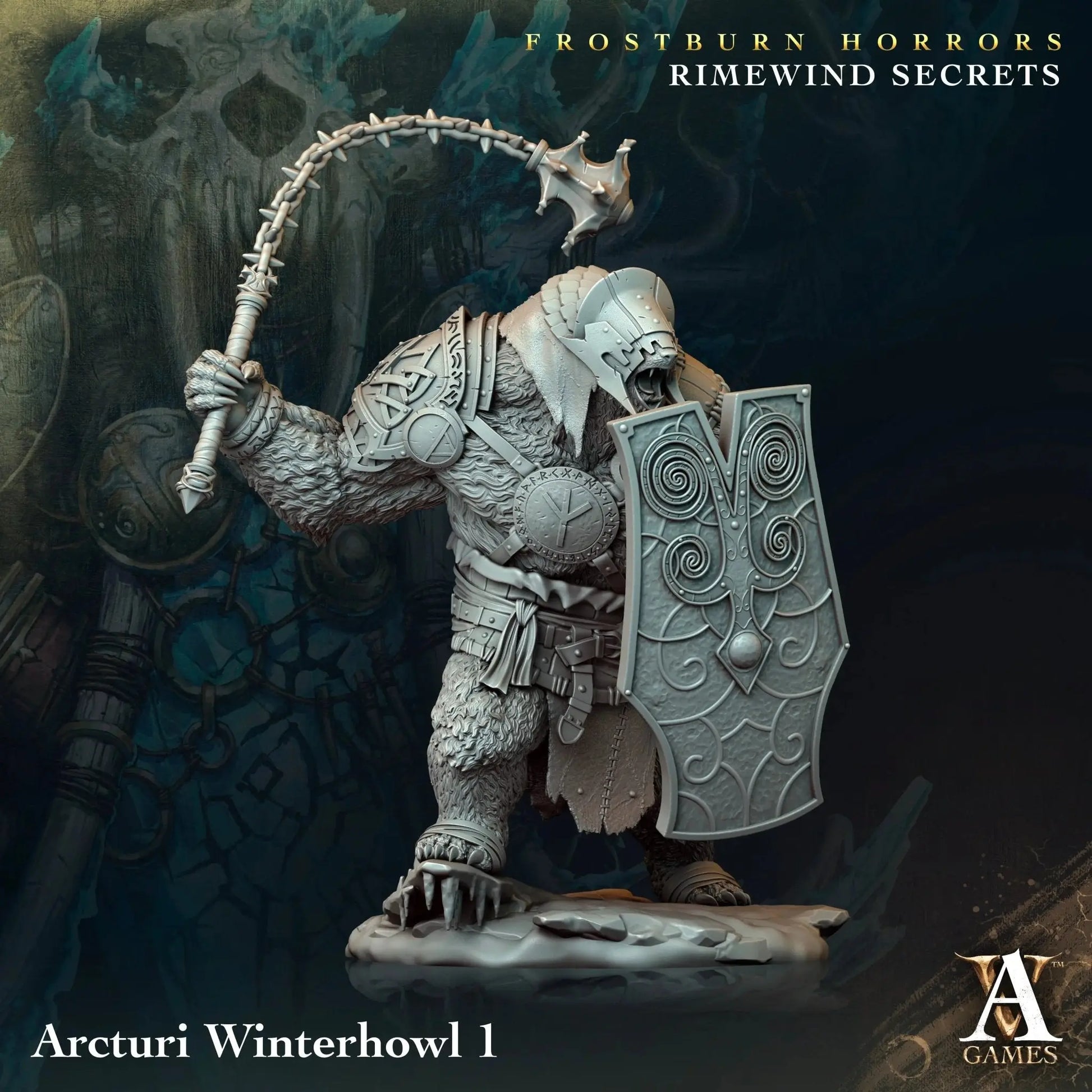 Frostburn Horrors - Rimewind Secrets - STL Bundle - Archvillain Games