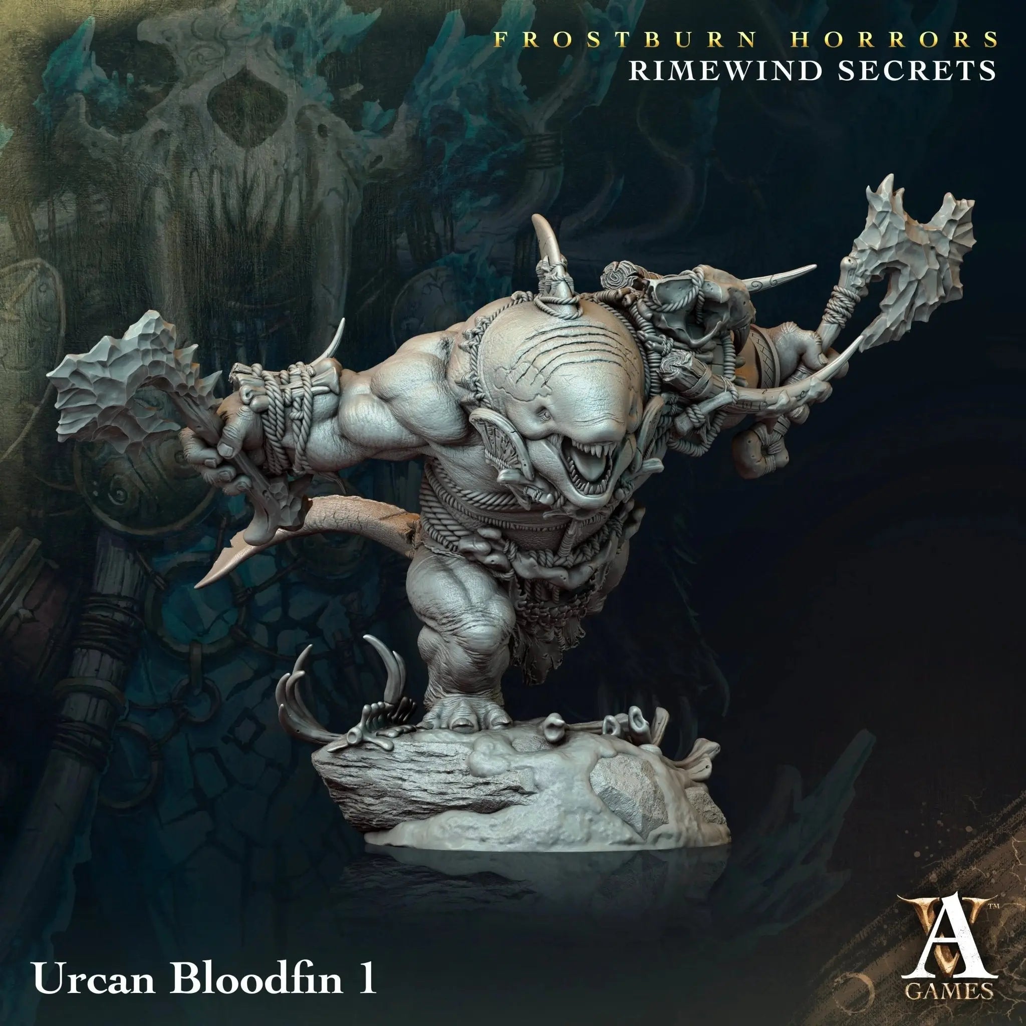 Frostburn Horrors - Rimewind Secrets - STL Bundle - Archvillain Games