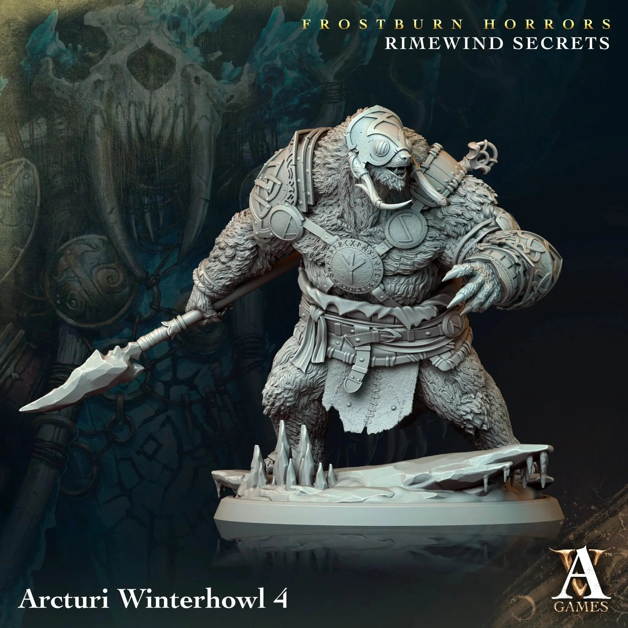 Frostburn Horrors - Rimewind Secrets - STL Bundle - Archvillain Games