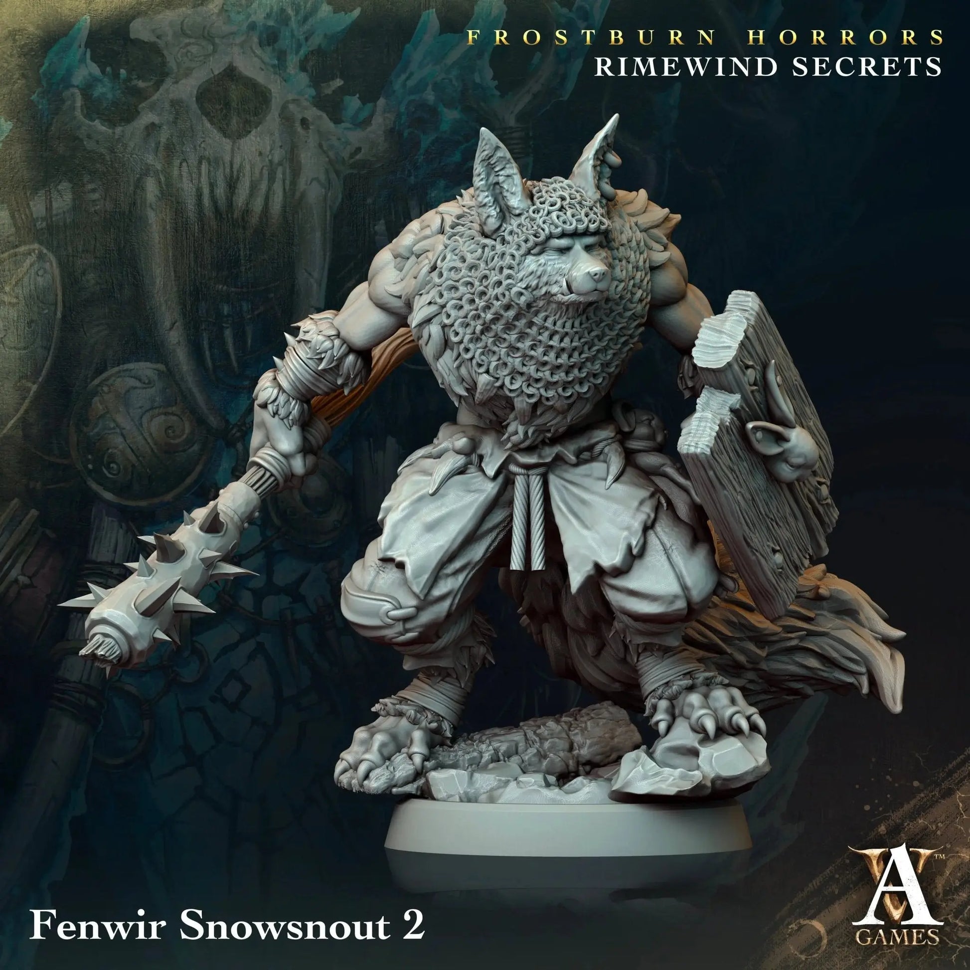 Frostburn Horrors - Rimewind Secrets - STL Bundle - Archvillain Games