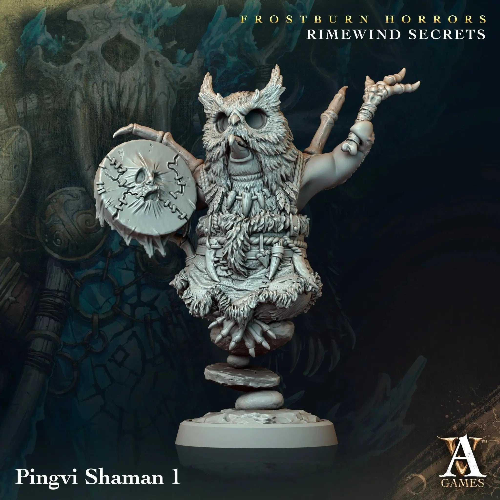 Frostburn Horrors - Rimewind Secrets - STL Bundle - Archvillain Games