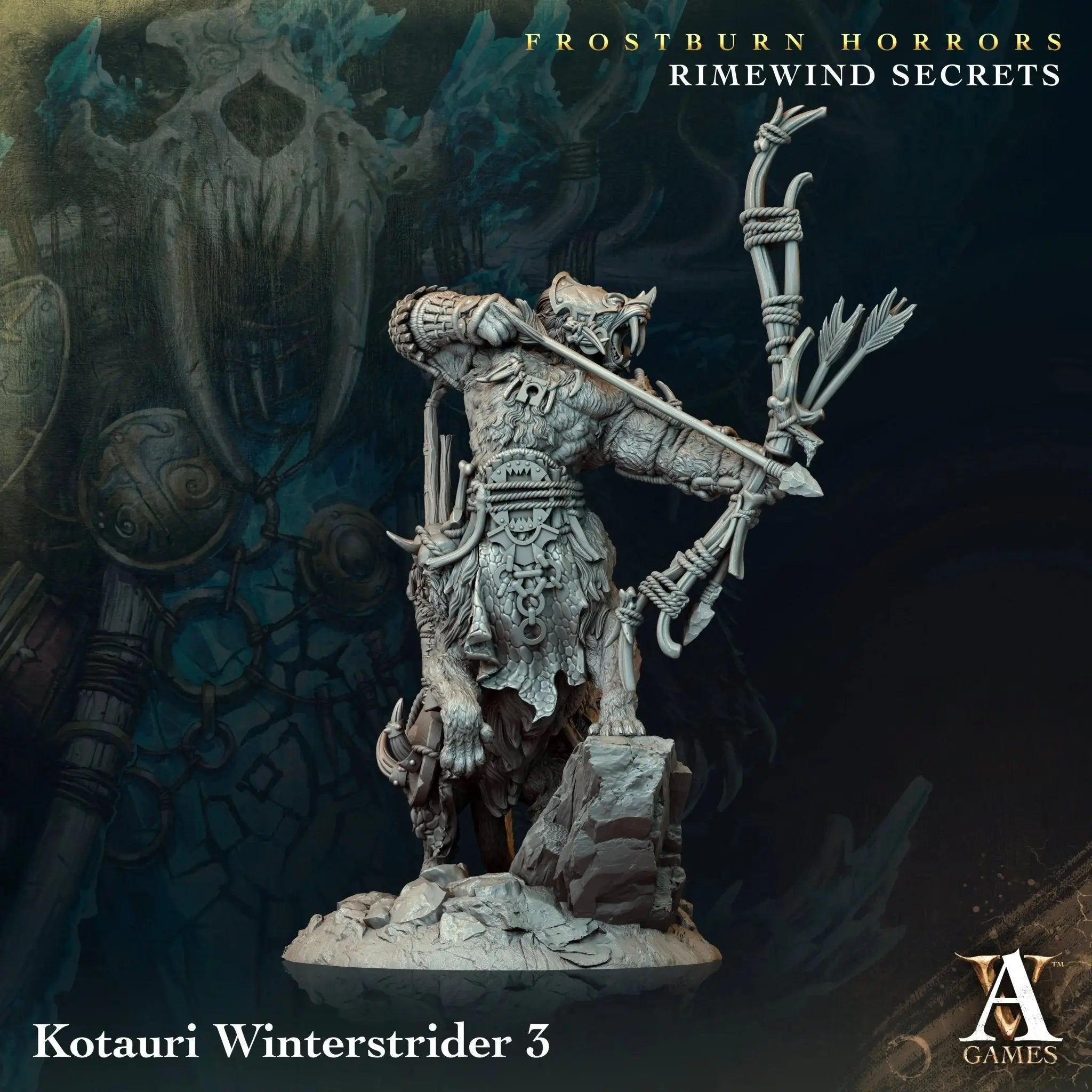 Frostburn Horrors - Rimewind Secrets - STL Bundle - Archvillain Games