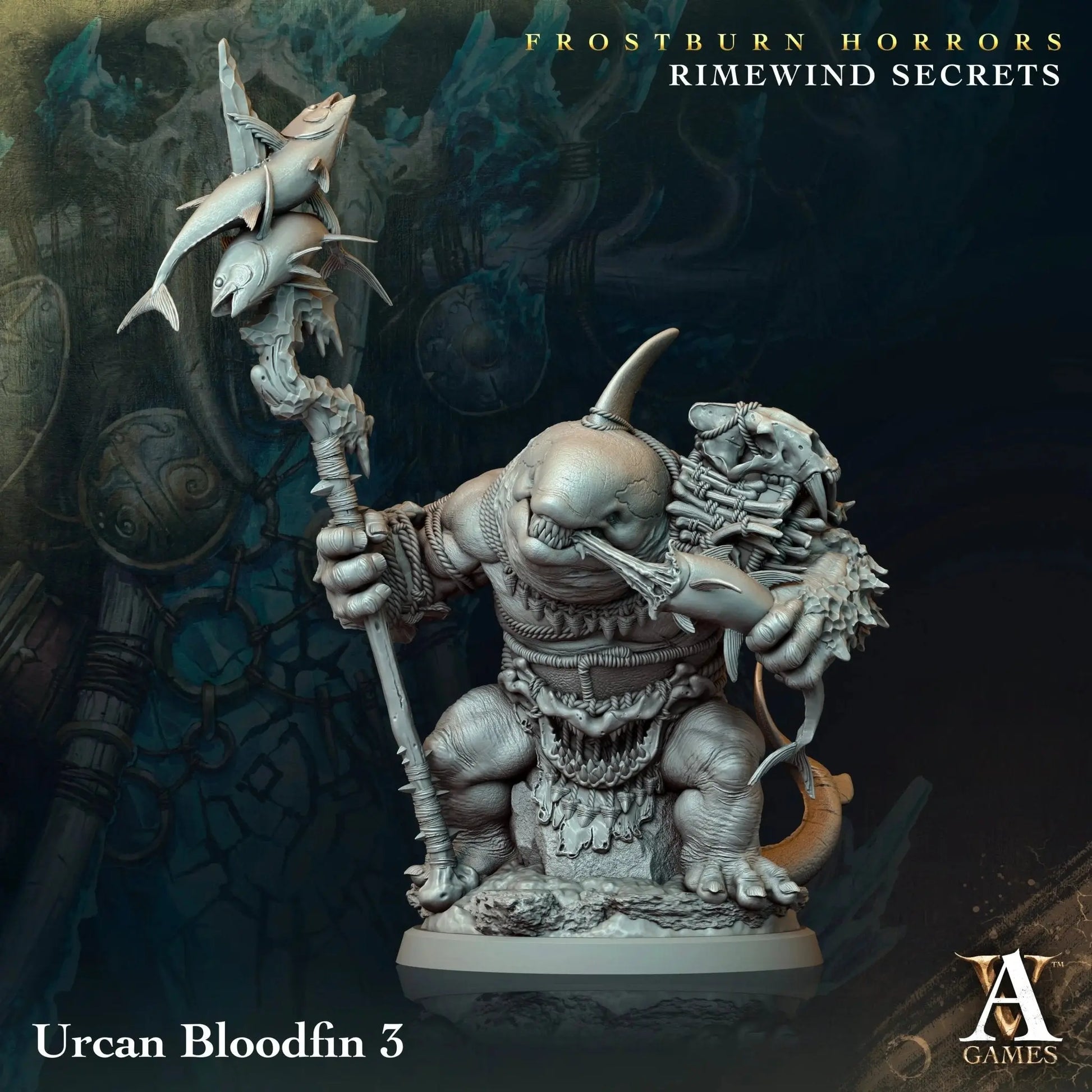 Frostburn Horrors - Rimewind Secrets - STL Bundle - Archvillain Games