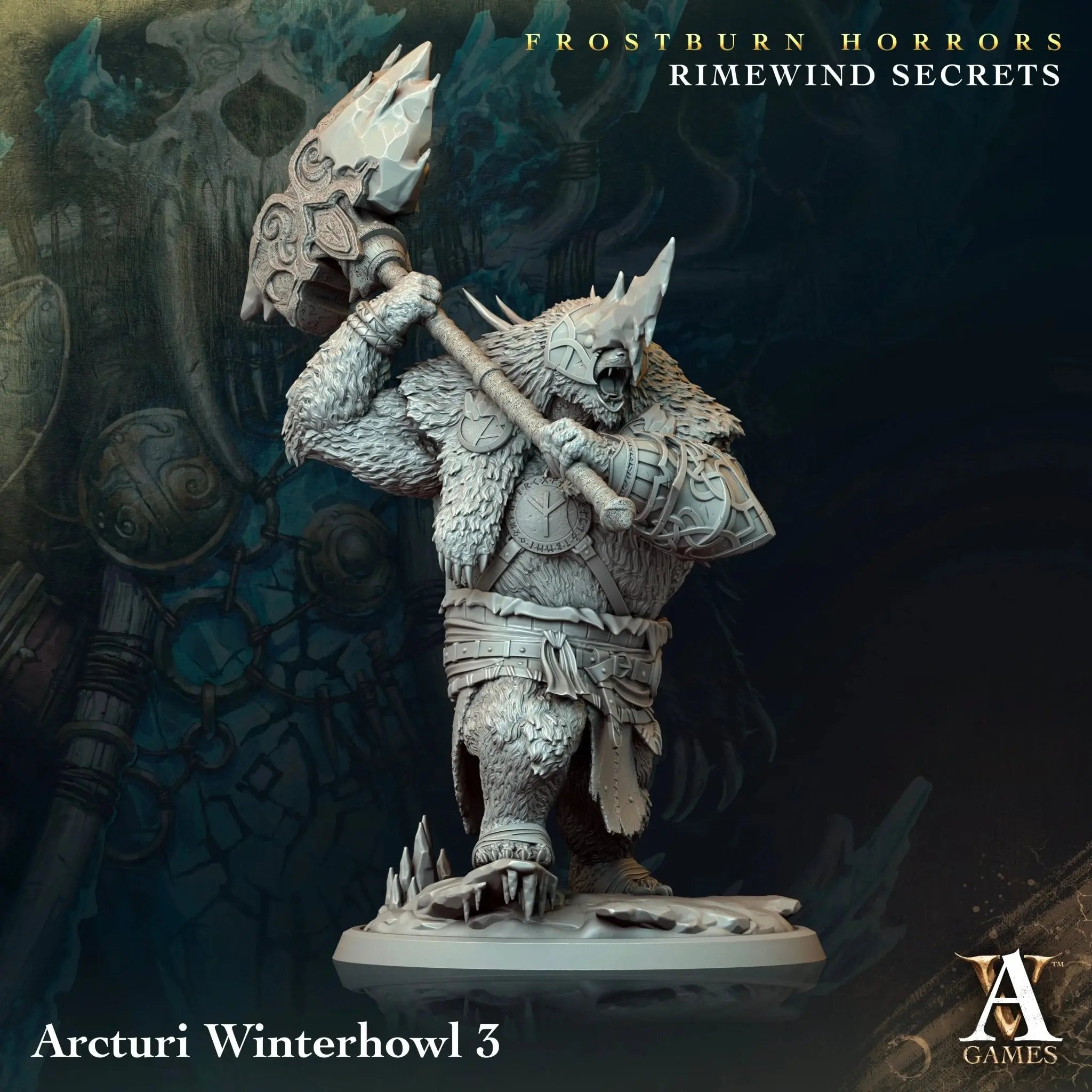 Frostburn Horrors - Rimewind Secrets - STL Bundle - Archvillain Games