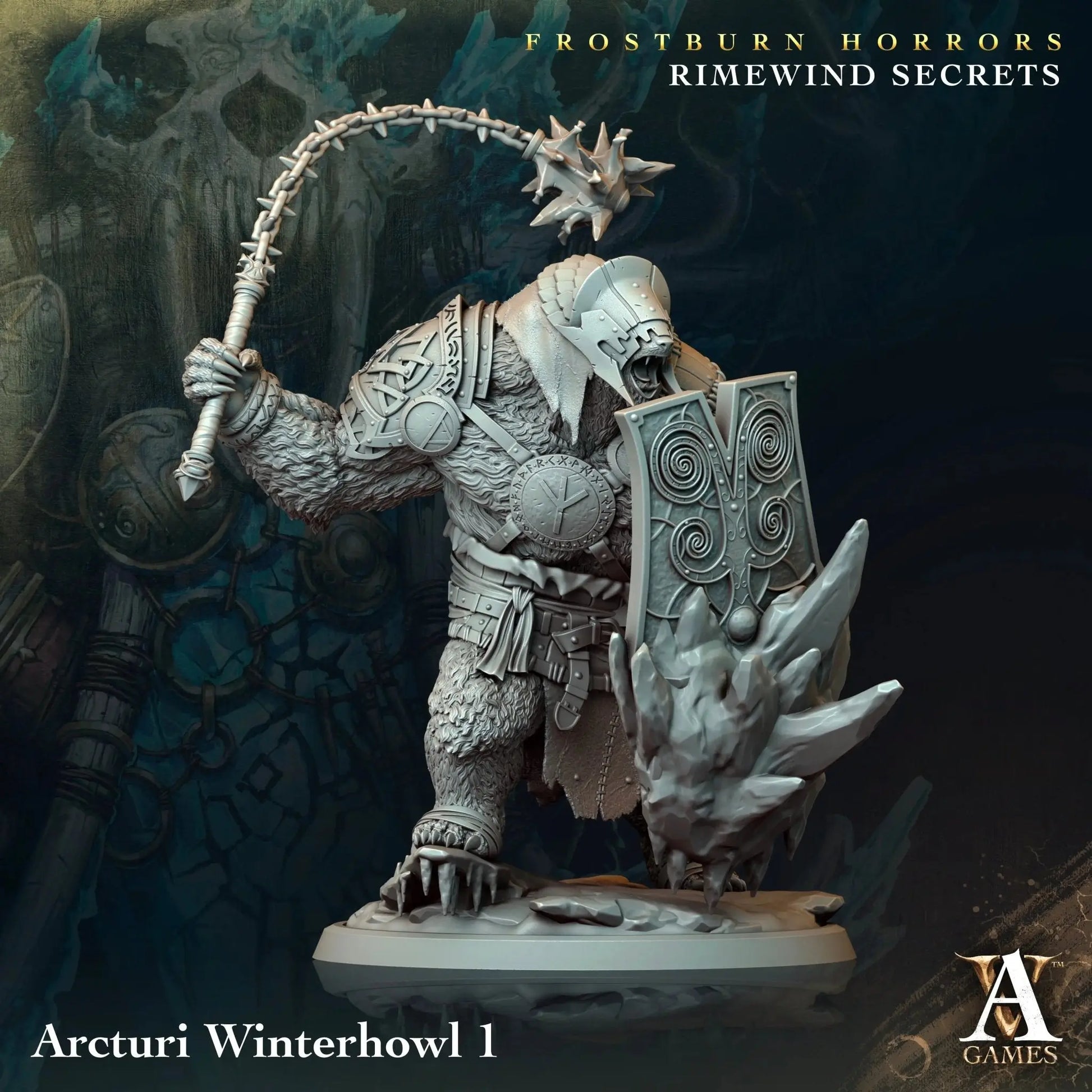 Frostburn Horrors - Rimewind Secrets - STL Bundle - Archvillain Games