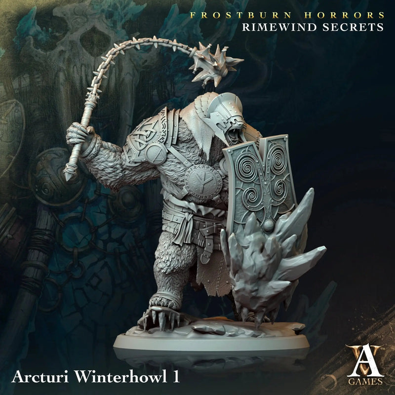 Frostburn Horrors - Rimewind Secrets - STL Bundle - Archvillain Games