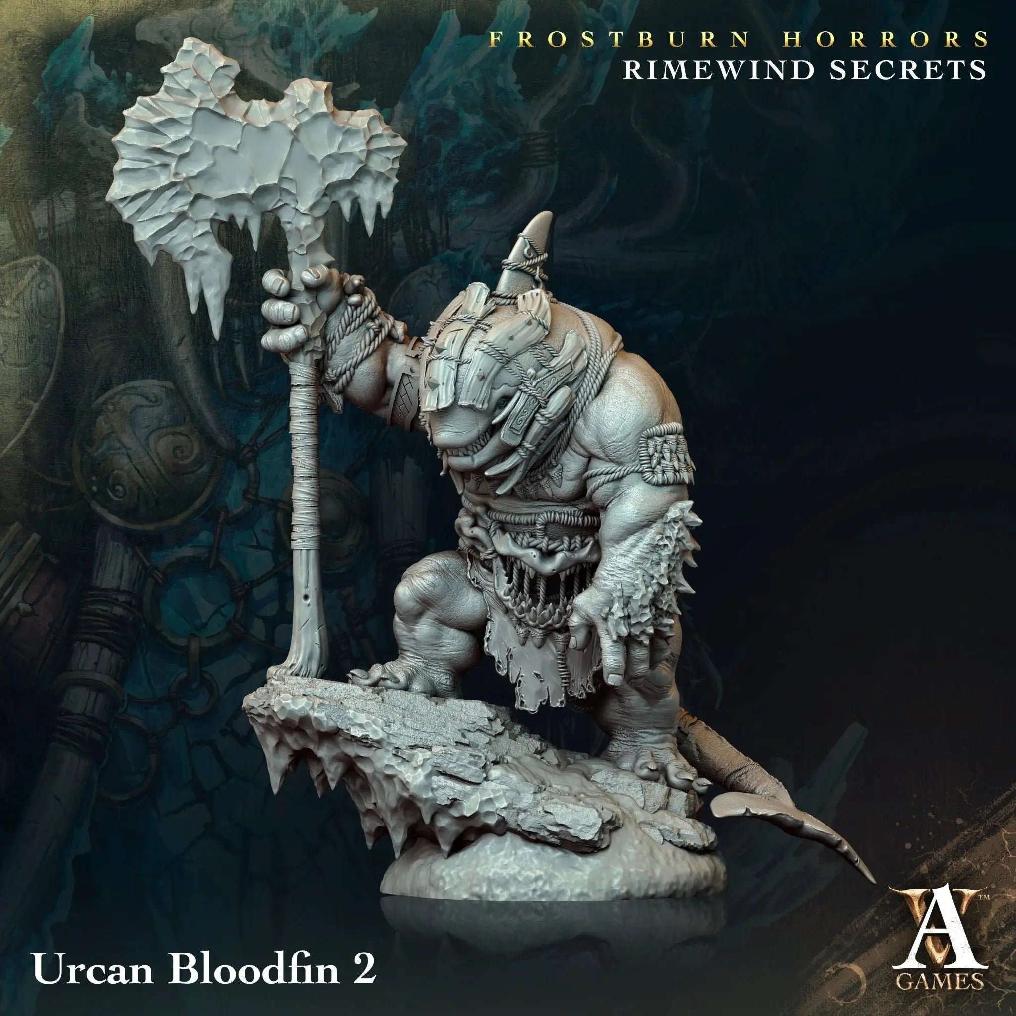 Frostburn Horrors - Rimewind Secrets - STL Bundle - Archvillain Games