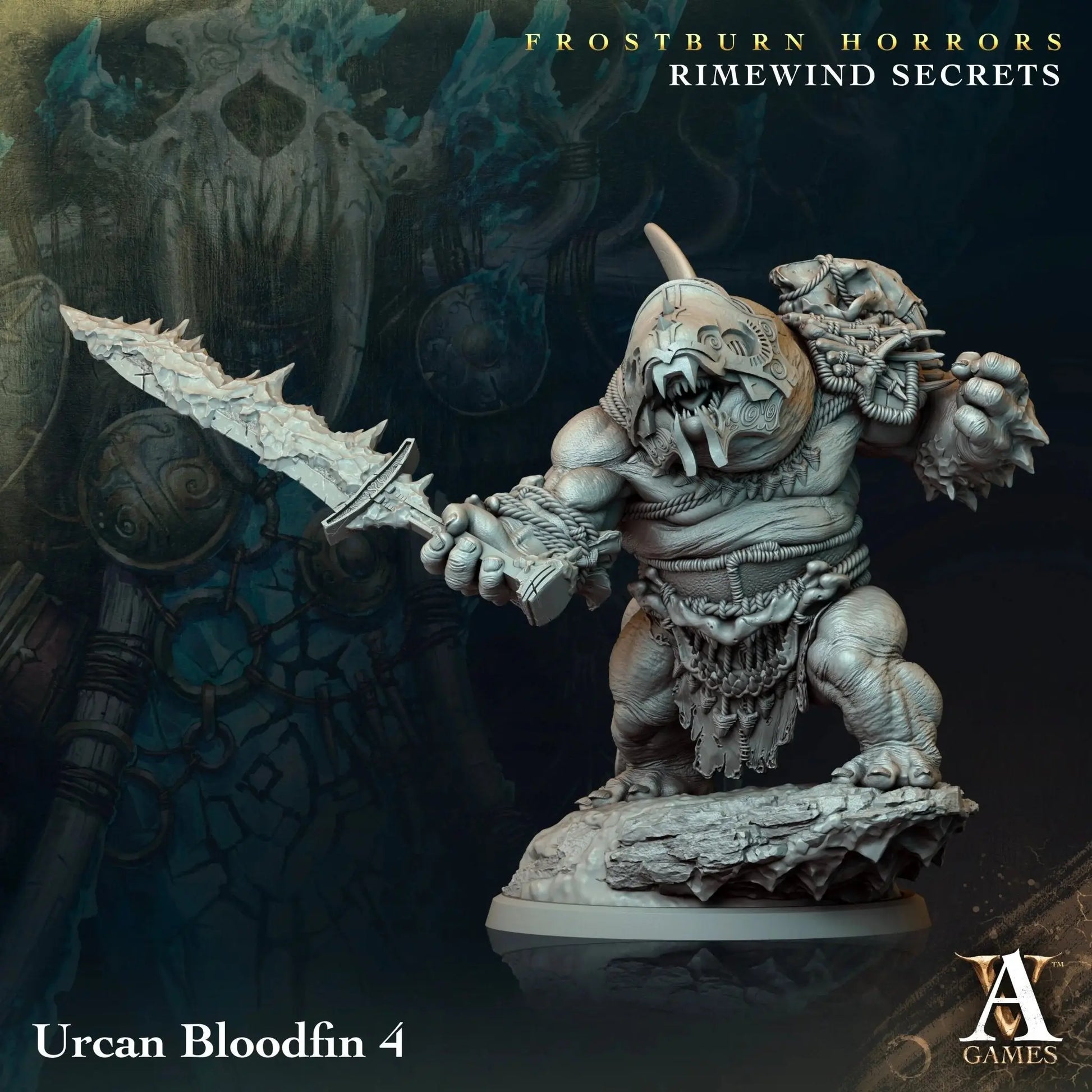 Frostburn Horrors - Rimewind Secrets - STL Bundle - Archvillain Games