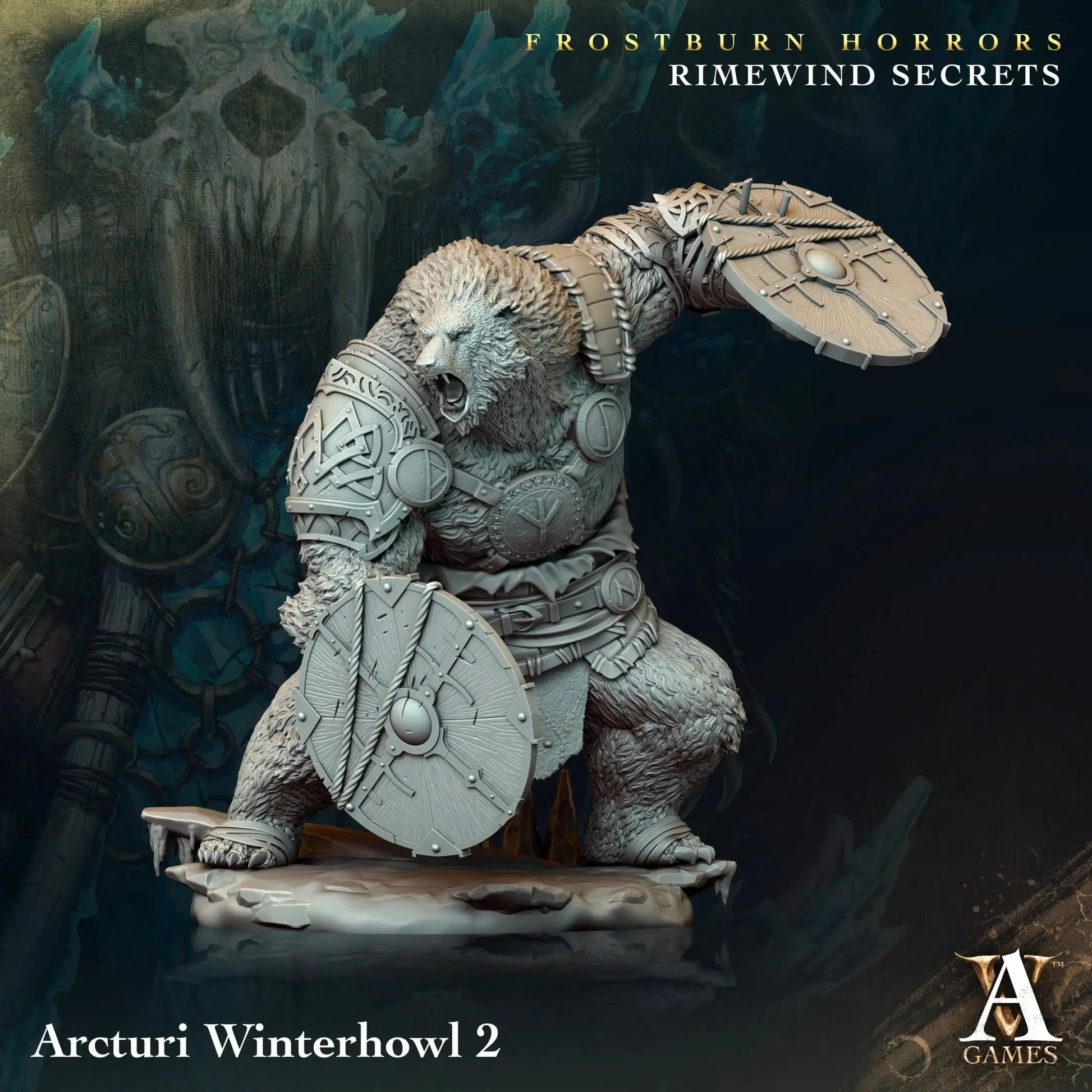 Frostburn Horrors - Rimewind Secrets - STL Bundle - Archvillain Games