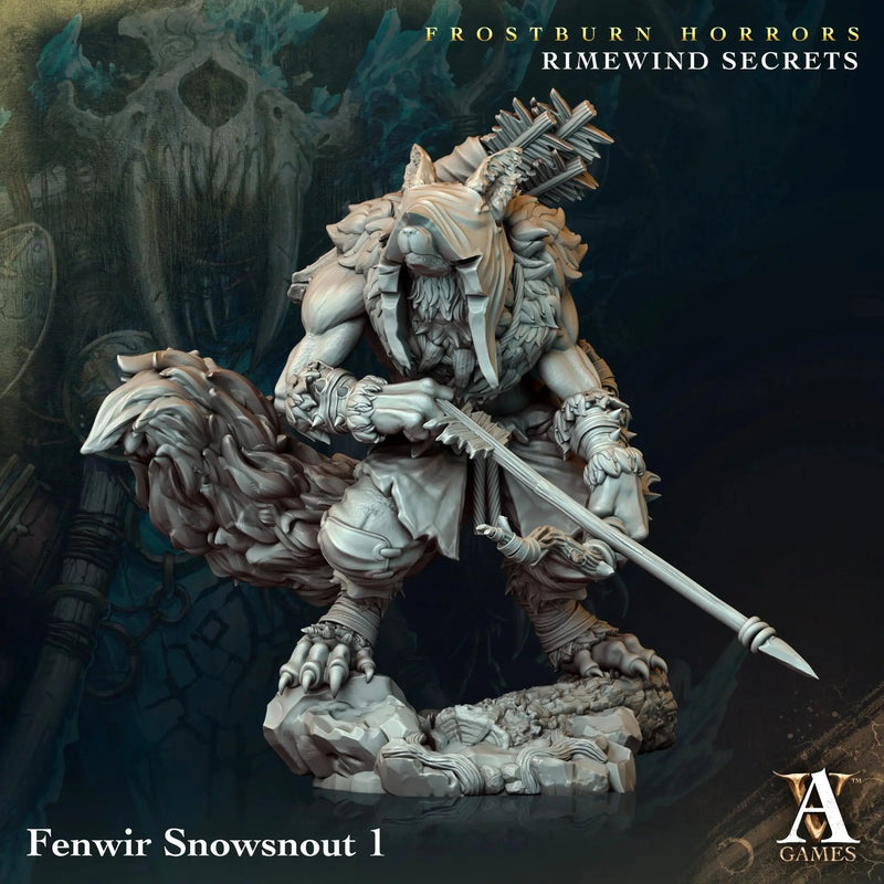 Frostburn Horrors - Rimewind Secrets - STL Bundle - Archvillain Games