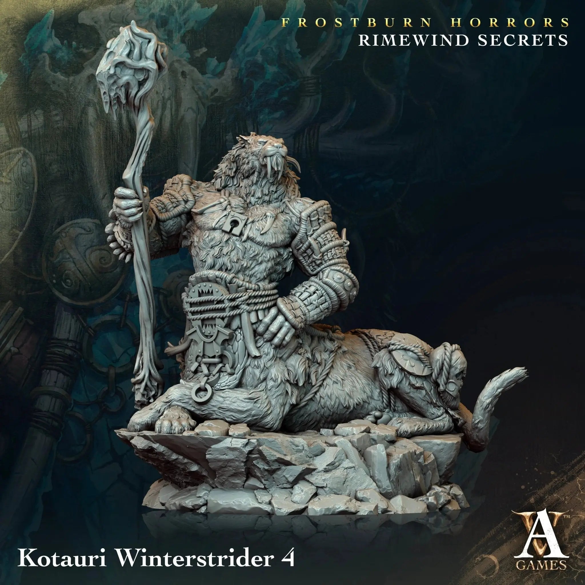 Frostburn Horrors - Rimewind Secrets - STL Bundle - Archvillain Games