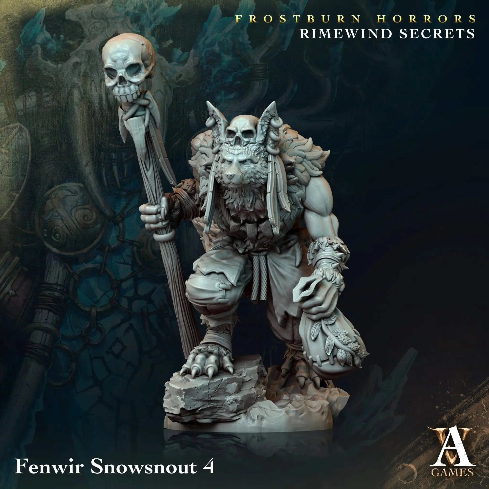 Frostburn Horrors - Rimewind Secrets - STL Bundle - Archvillain Games
