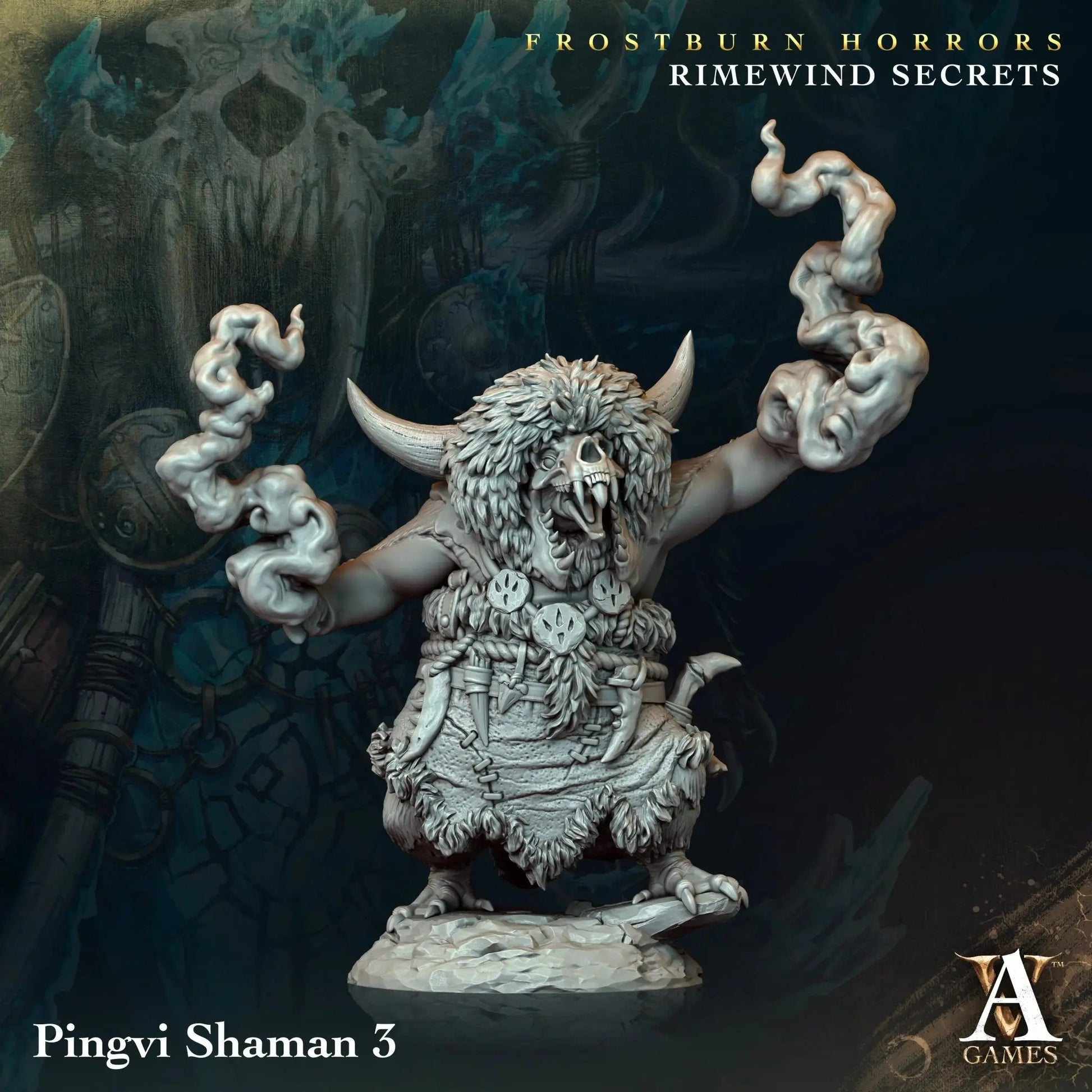 Frostburn Horrors - Rimewind Secrets - STL Bundle - Archvillain Games