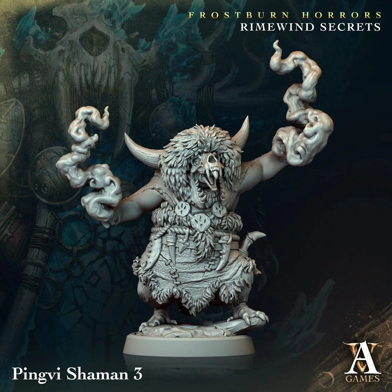 Frostburn Horrors - Rimewind Secrets - STL Bundle - Archvillain Games