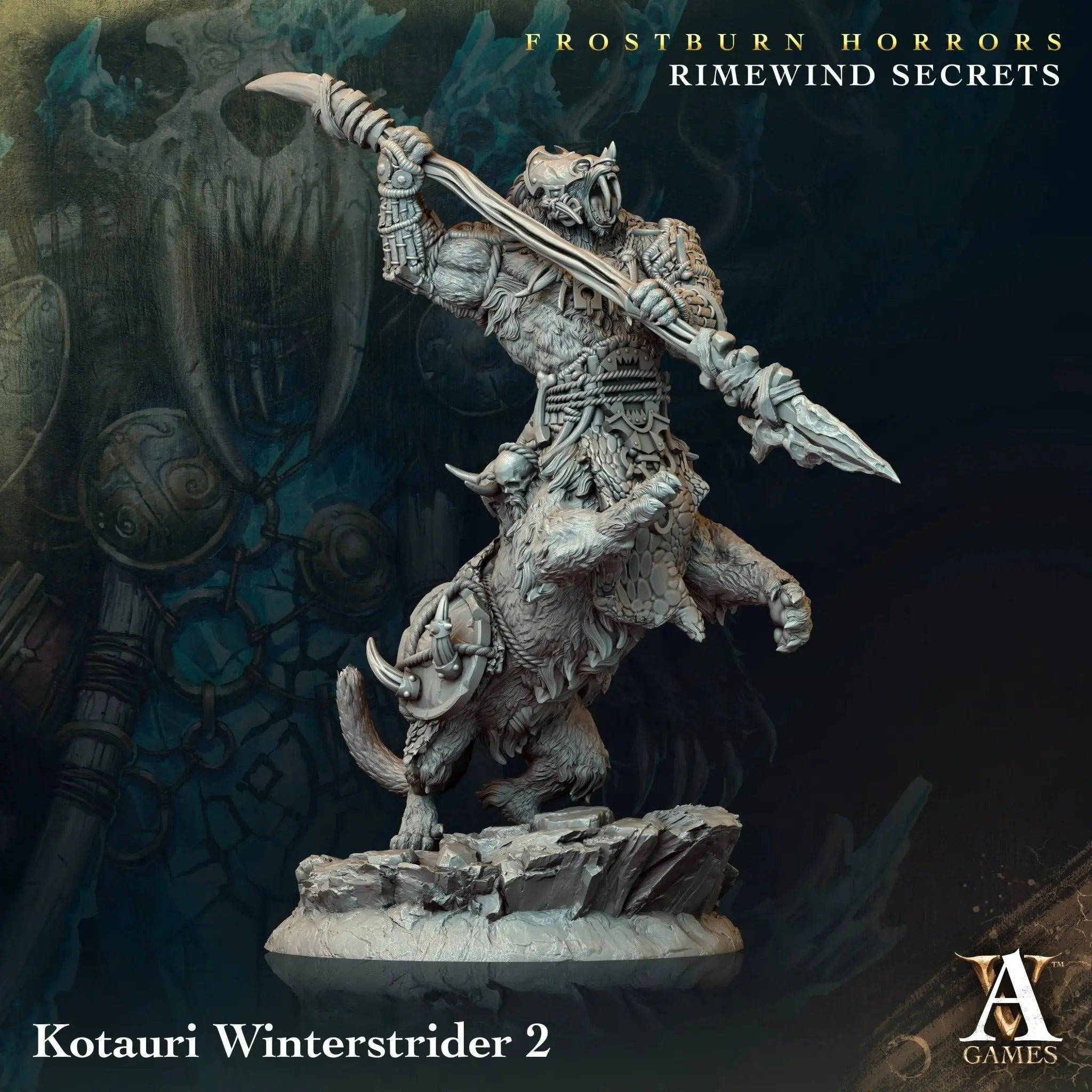 Frostburn Horrors - Rimewind Secrets - STL Bundle - Archvillain Games