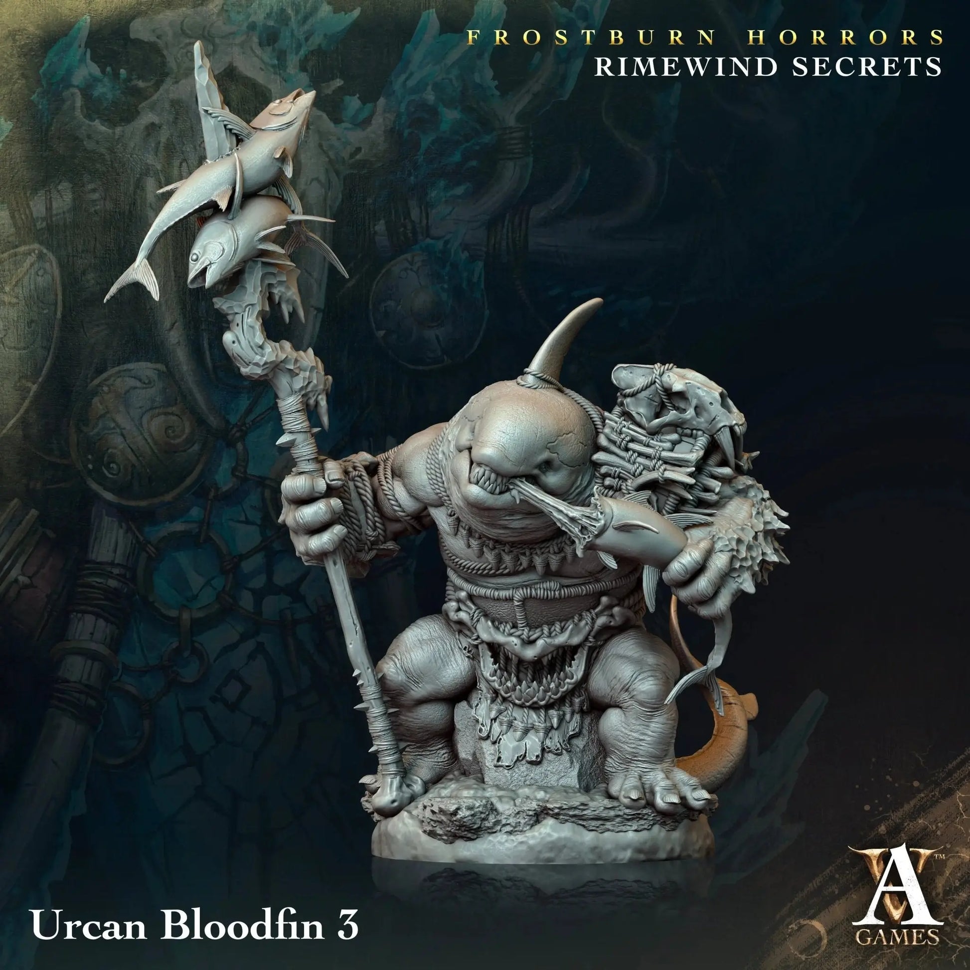 Frostburn Horrors - Rimewind Secrets - STL Bundle - Archvillain Games