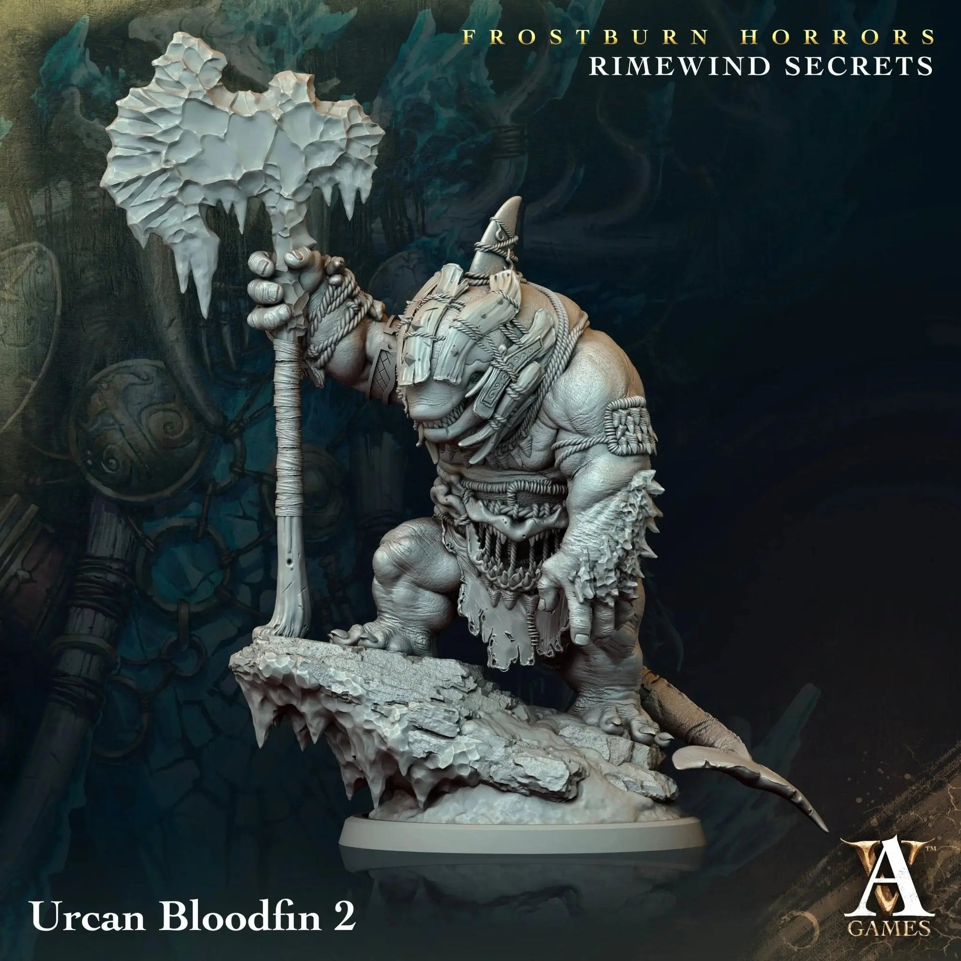 Frostburn Horrors - Rimewind Secrets - STL Bundle - Archvillain Games