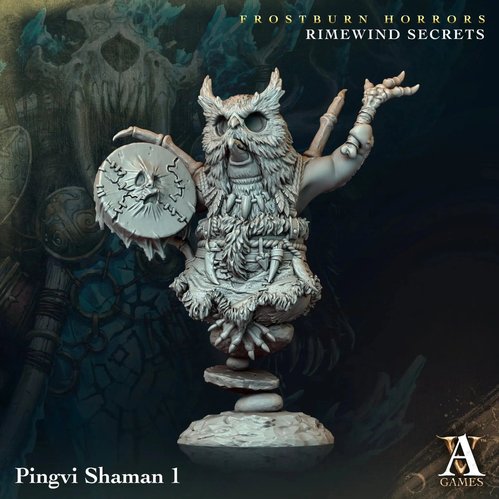 Frostburn Horrors - Rimewind Secrets - STL Bundle - Archvillain Games