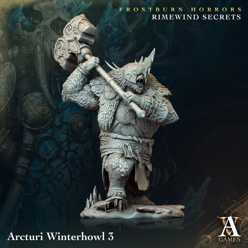 Frostburn Horrors - Rimewind Secrets - STL Bundle - Archvillain Games