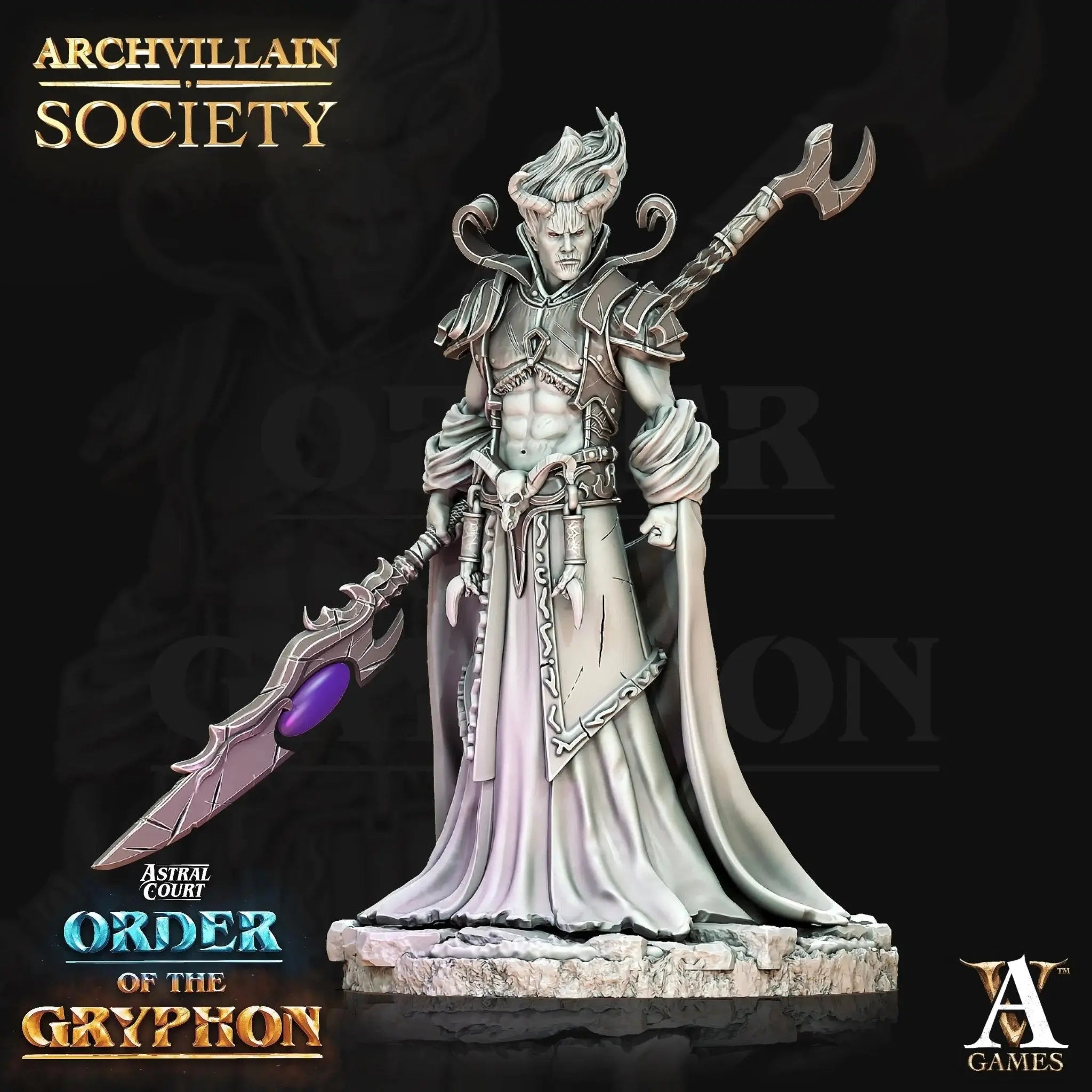 Gadar - Fallen Bureaucrat - STL - Archvillain Games