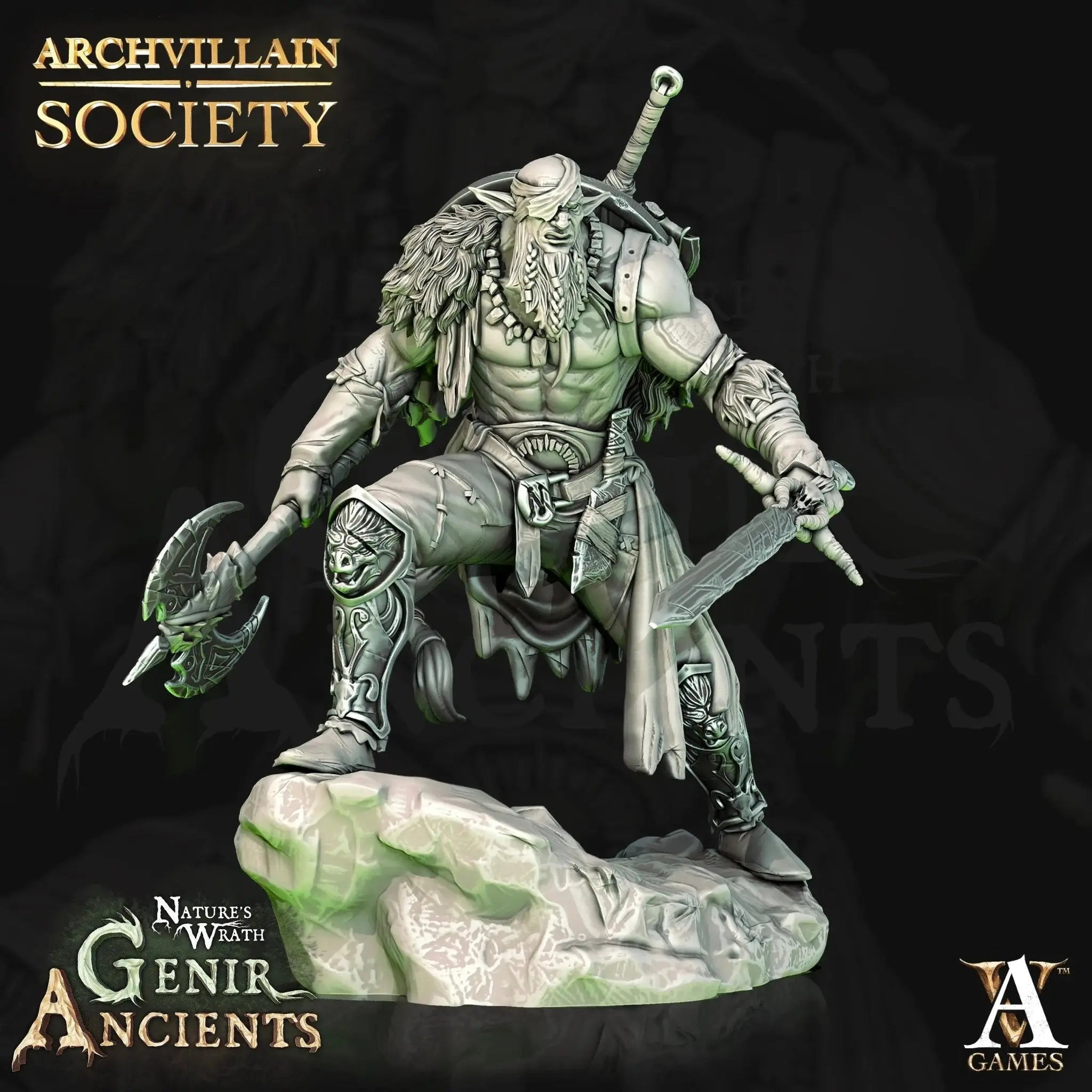 Gaelan the Valiant - STL - Archvillain Games