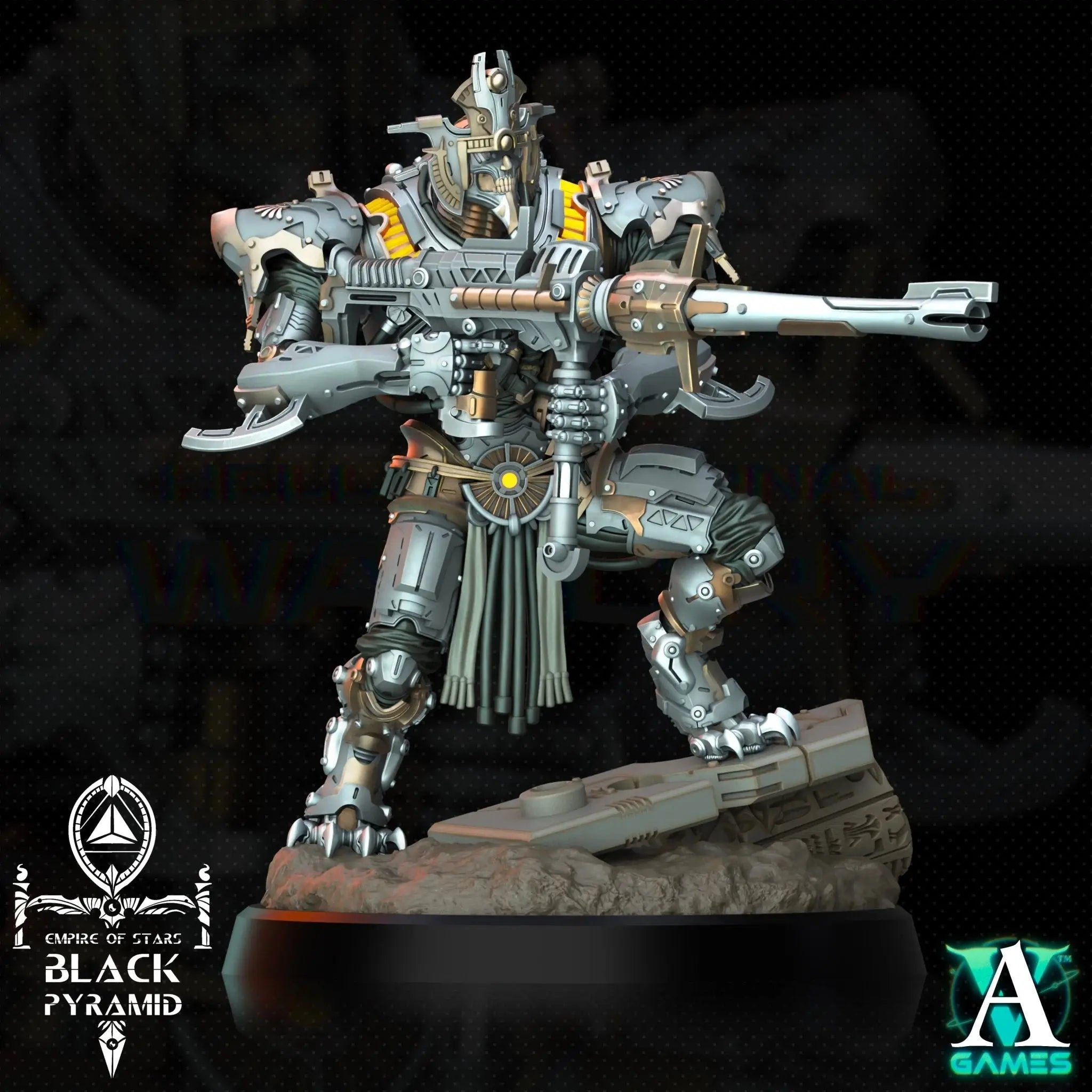 Galactic Pharaohs - Black Pyramid - STL Bundle - Archvillain Games