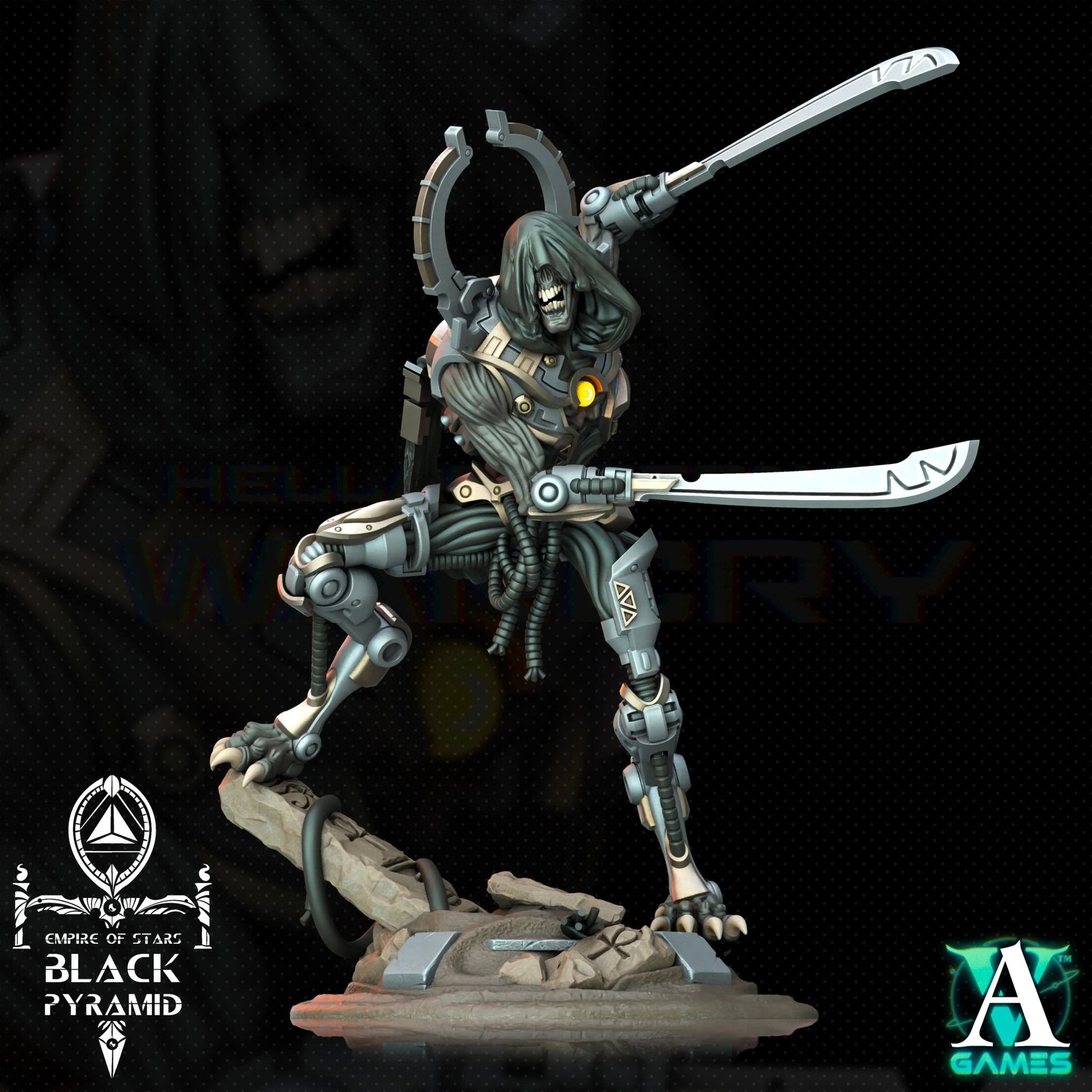 Galactic Pharaohs - Black Pyramid - STL Bundle - Archvillain Games