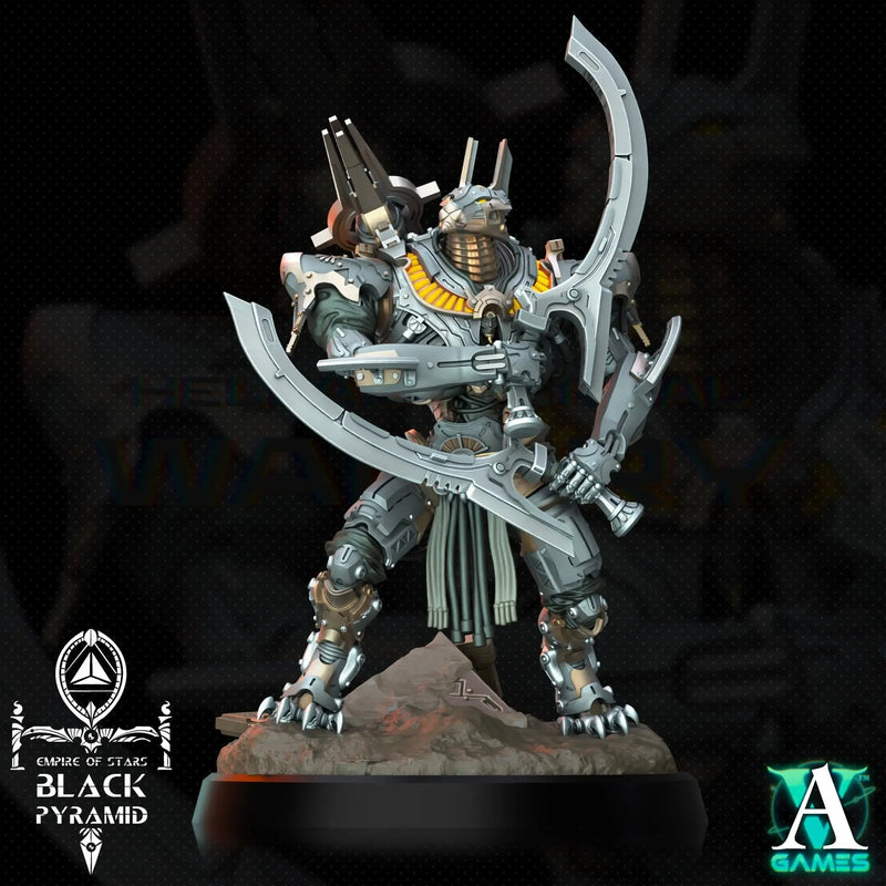Galactic Pharaohs - Black Pyramid - STL Bundle - Archvillain Games