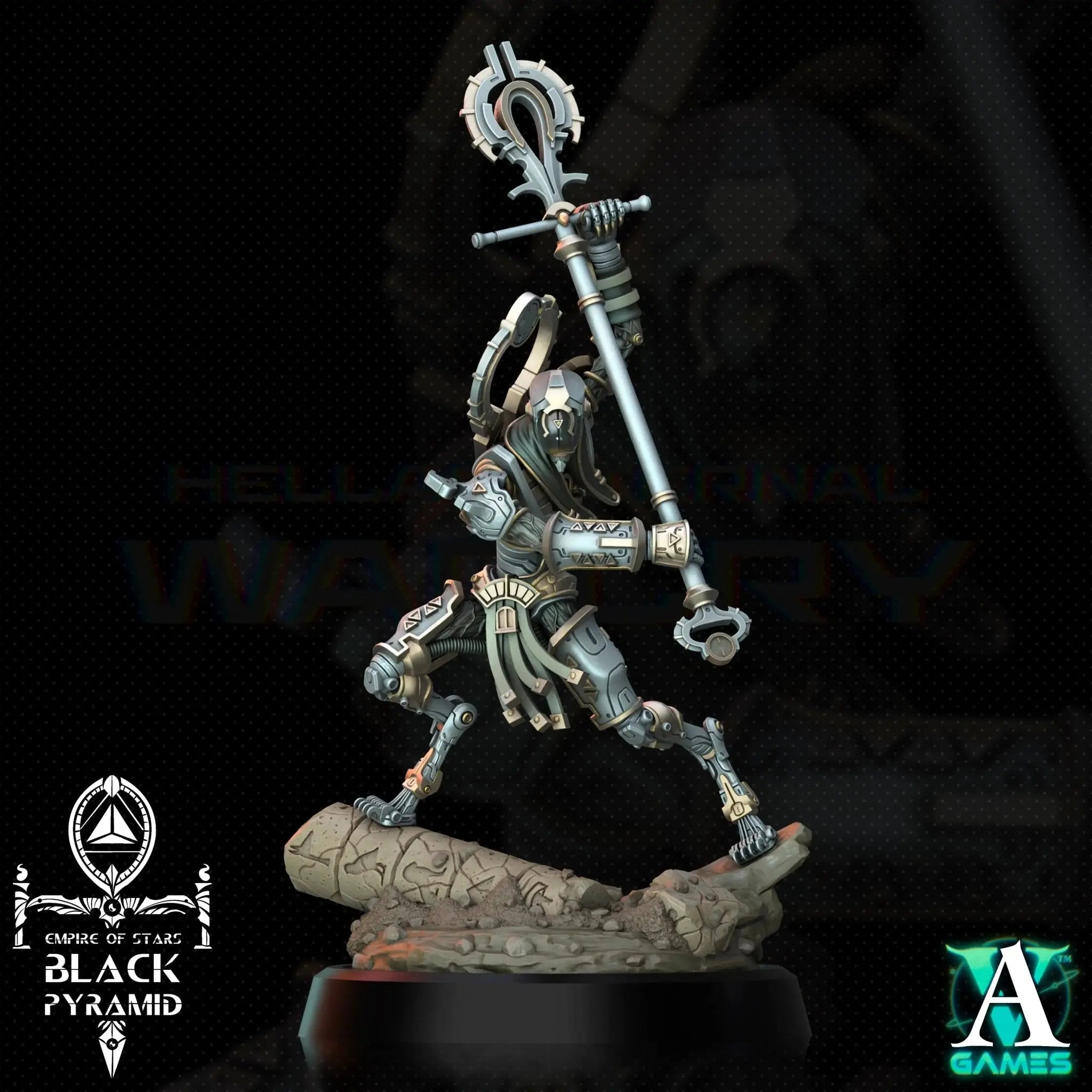 Galactic Pharaohs - Black Pyramid - STL Bundle - Archvillain Games