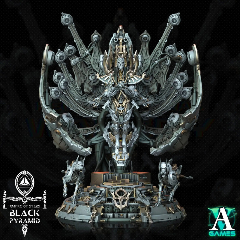 Galactic Pharaohs - Black Pyramid - STL Bundle - Archvillain Games