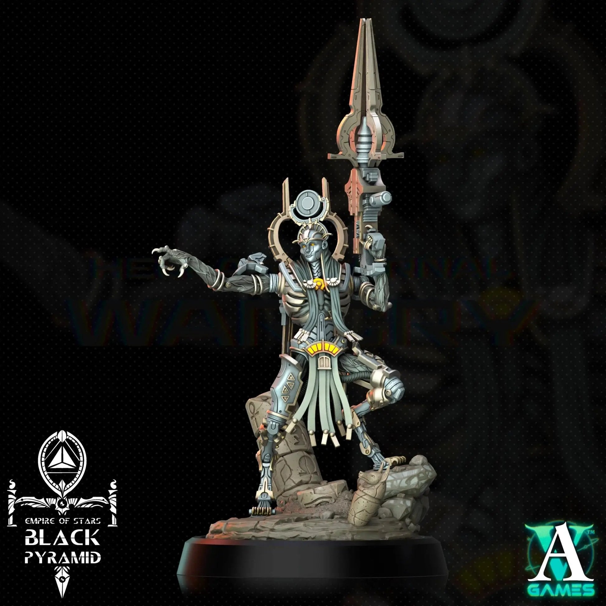 Galactic Pharaohs - Black Pyramid - STL Bundle - Archvillain Games
