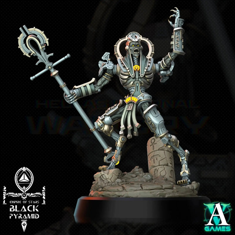 Galactic Pharaohs - Black Pyramid - STL Bundle - Archvillain Games